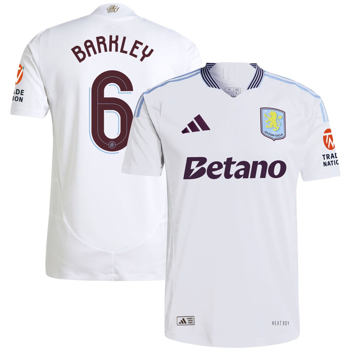 aston villa adidas away authentic shirt 2024-25 with barkley 6 cup printing Collection | AVFC Fan Shop Official Jerseys and Shirts