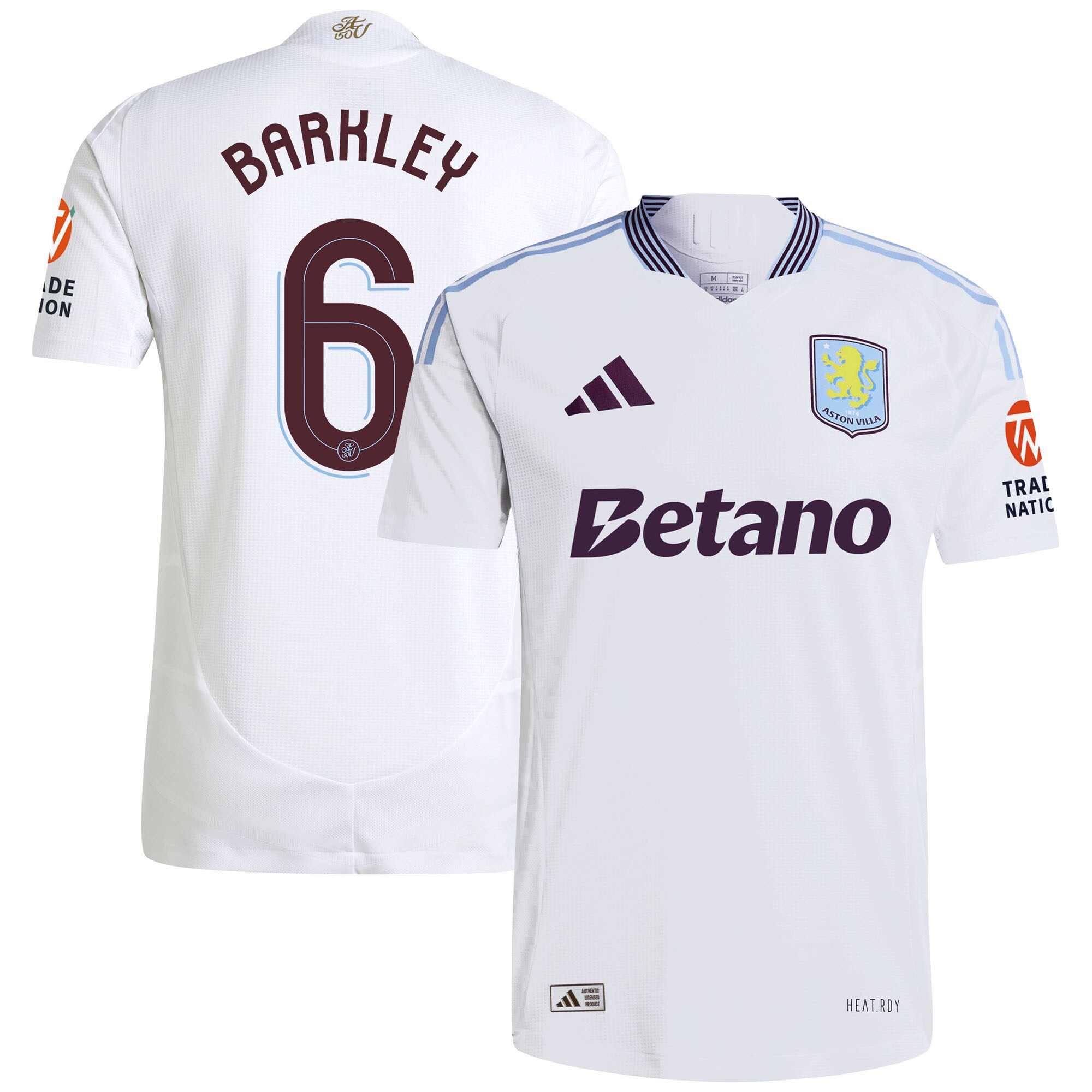 aston villa adidas away authentic shirt 2024-25 with barkley 6 cup printing Collection | AVFC Fan Shop Official Jerseys and Shirts
