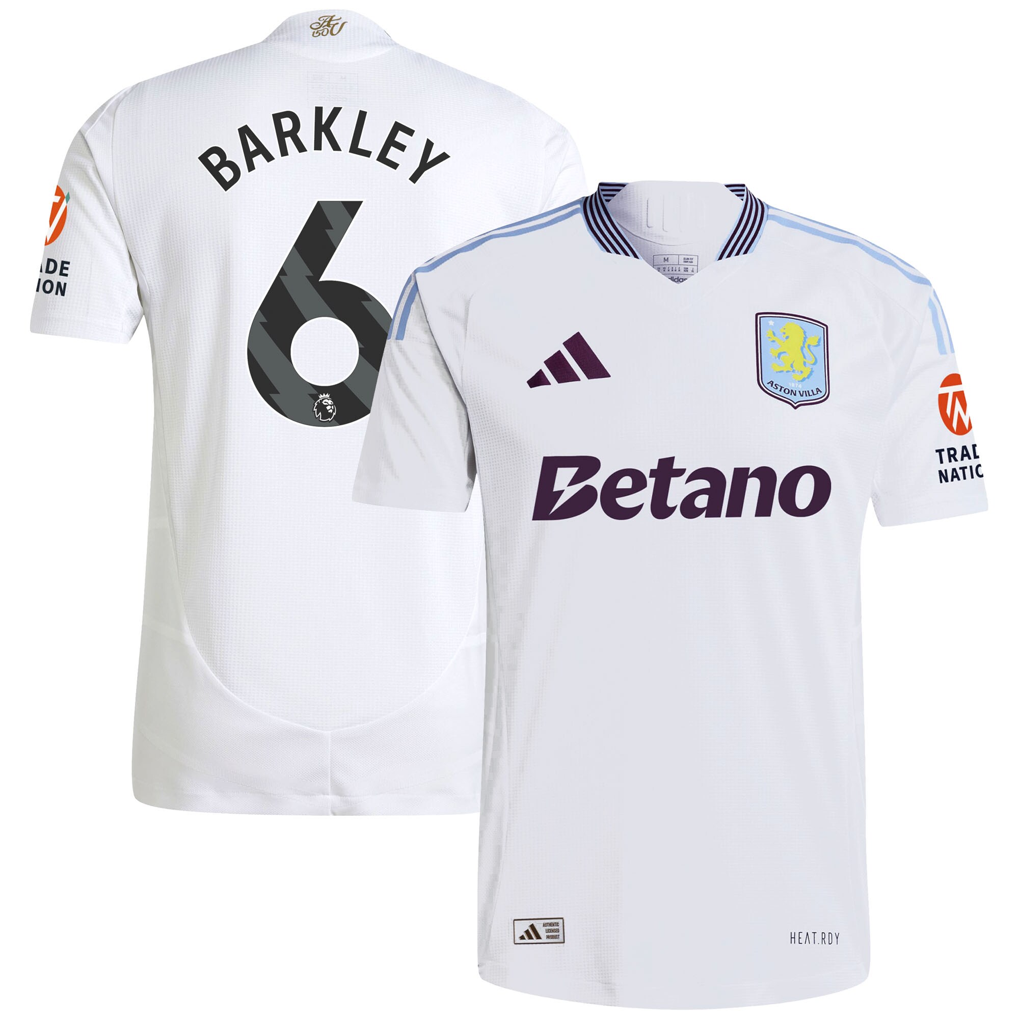 aston villa adidas away authentic shirt 2024-25 with barkley 6 printing Collection | AVFC Fan Shop Official Jerseys and Shirts