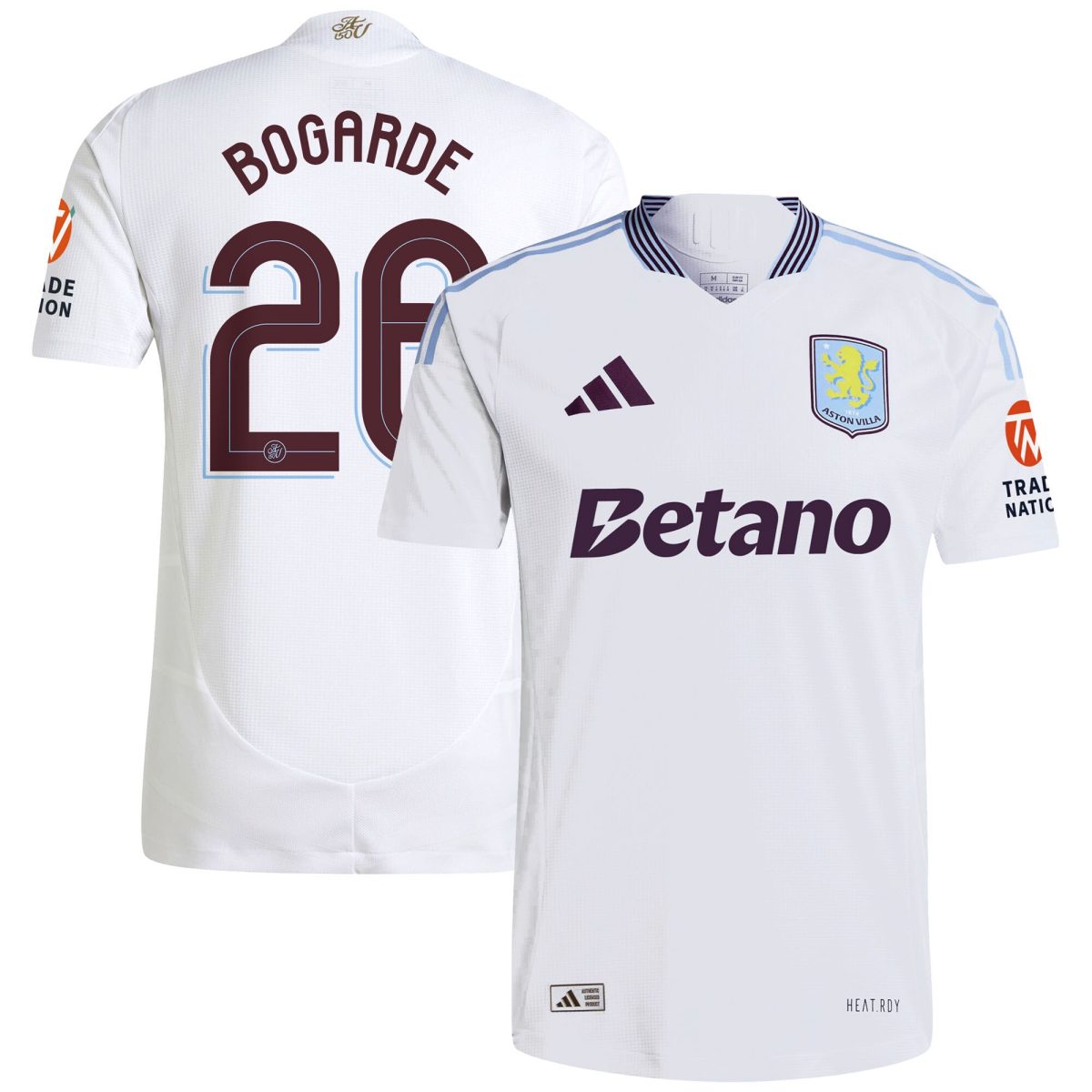 aston villa adidas away authentic shirt 2024-25 with bogarde 26 cup printing Collection | AVFC Fan Shop Official Jerseys and Shirts