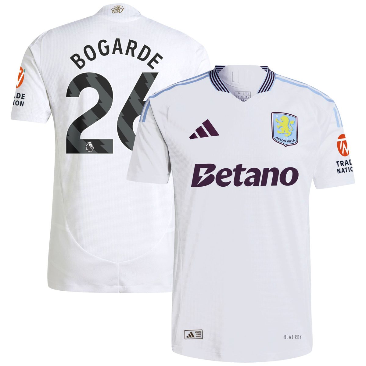 aston villa adidas away authentic shirt 2024-25 with bogarde 26 printing Collection | AVFC Fan Shop Official Jerseys and Shirts