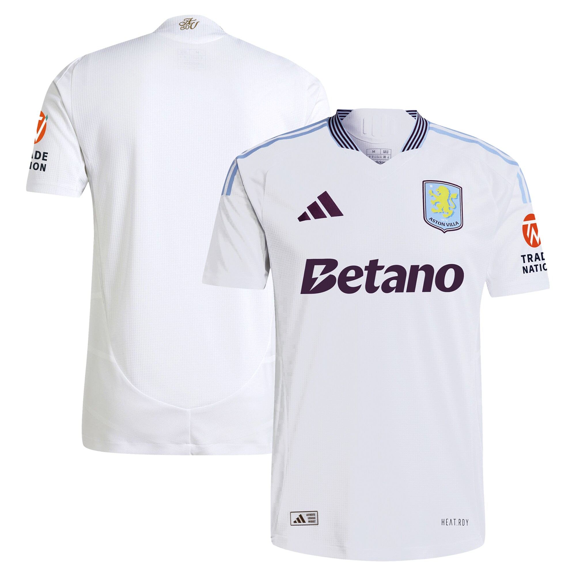 aston villa adidas away authentic shirt 2024-25 with custom printing Collection | AVFC Fan Shop Official Jerseys and Shirts
