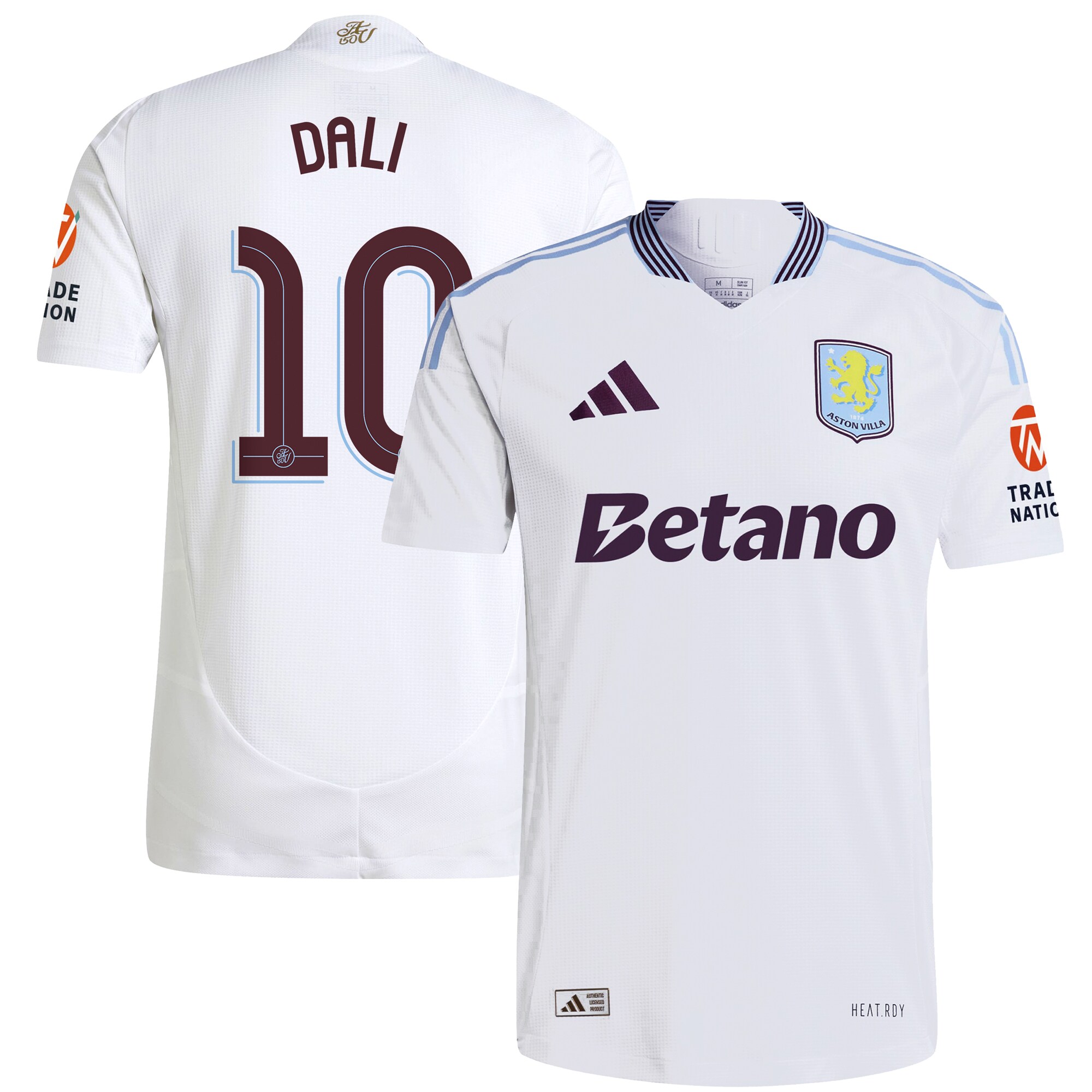 aston villa adidas away authentic shirt 2024-25 with dali 10 cup printing Collection | AVFC Fan Shop Official Jerseys and Shirts