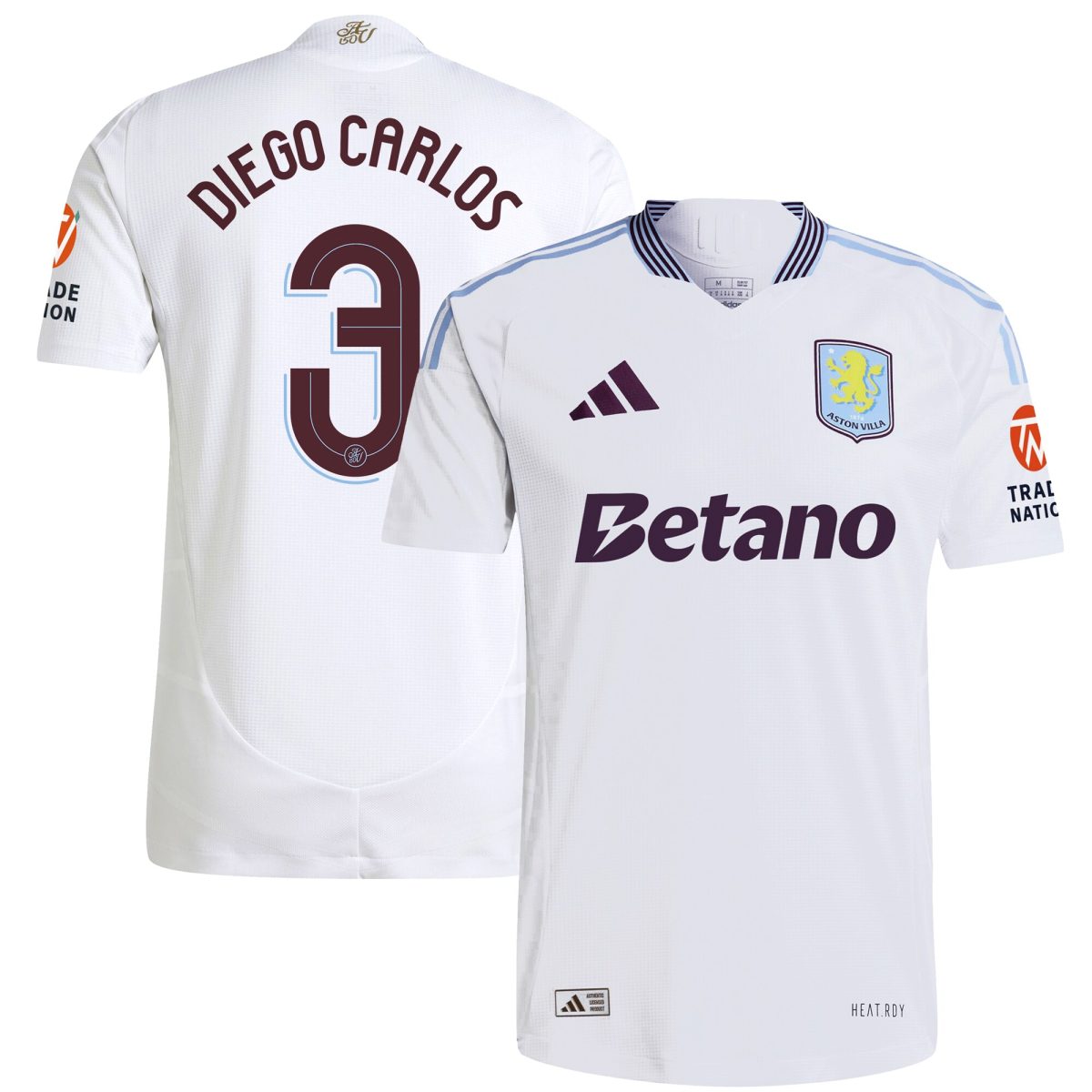 aston villa adidas away authentic shirt 2024-25 with diego carlos 3 cup printing Collection | AVFC Fan Shop Official Jerseys and Shirts