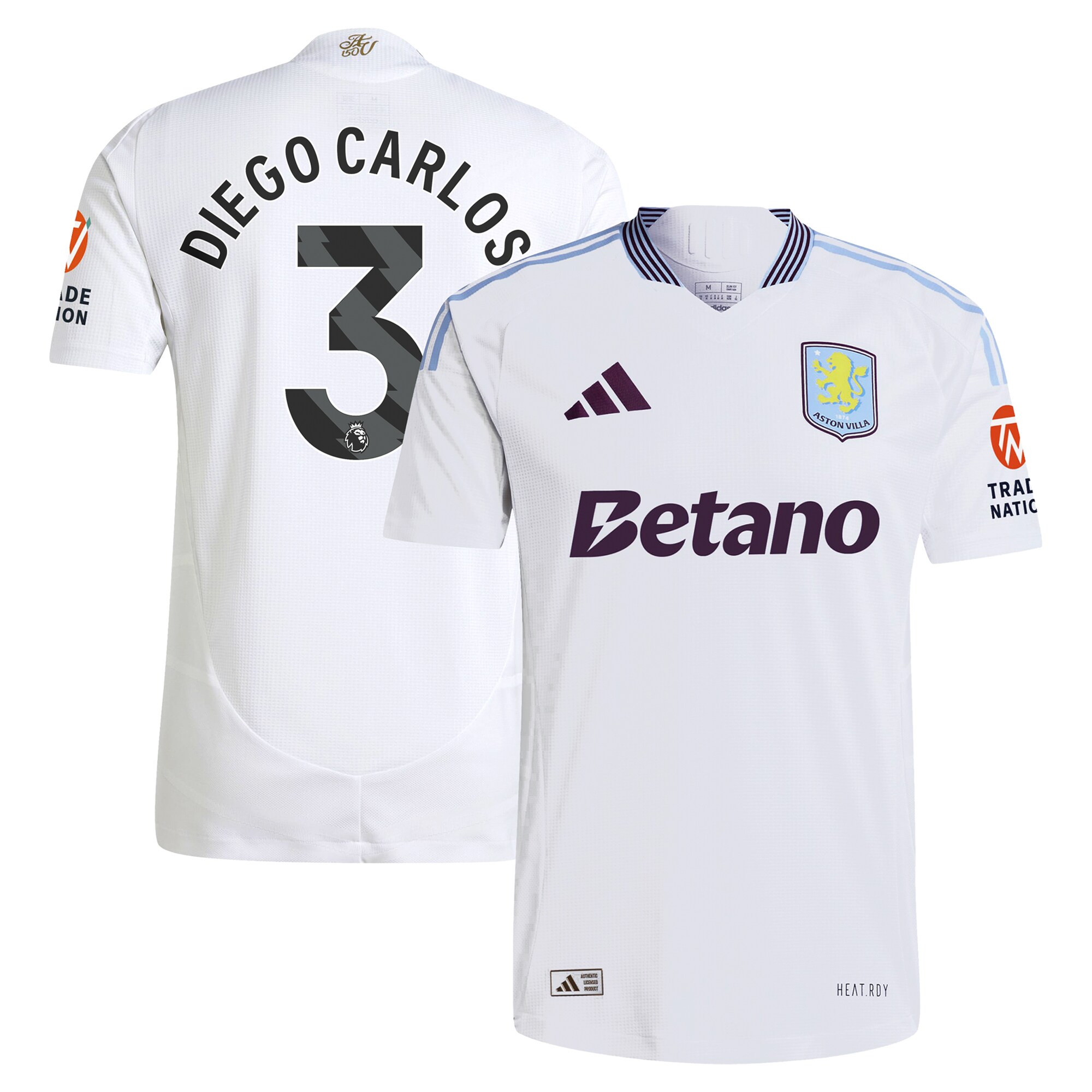aston villa adidas away authentic shirt 2024-25 with diego carlos 3 printing Collection | AVFC Fan Shop Official Jerseys and Shirts