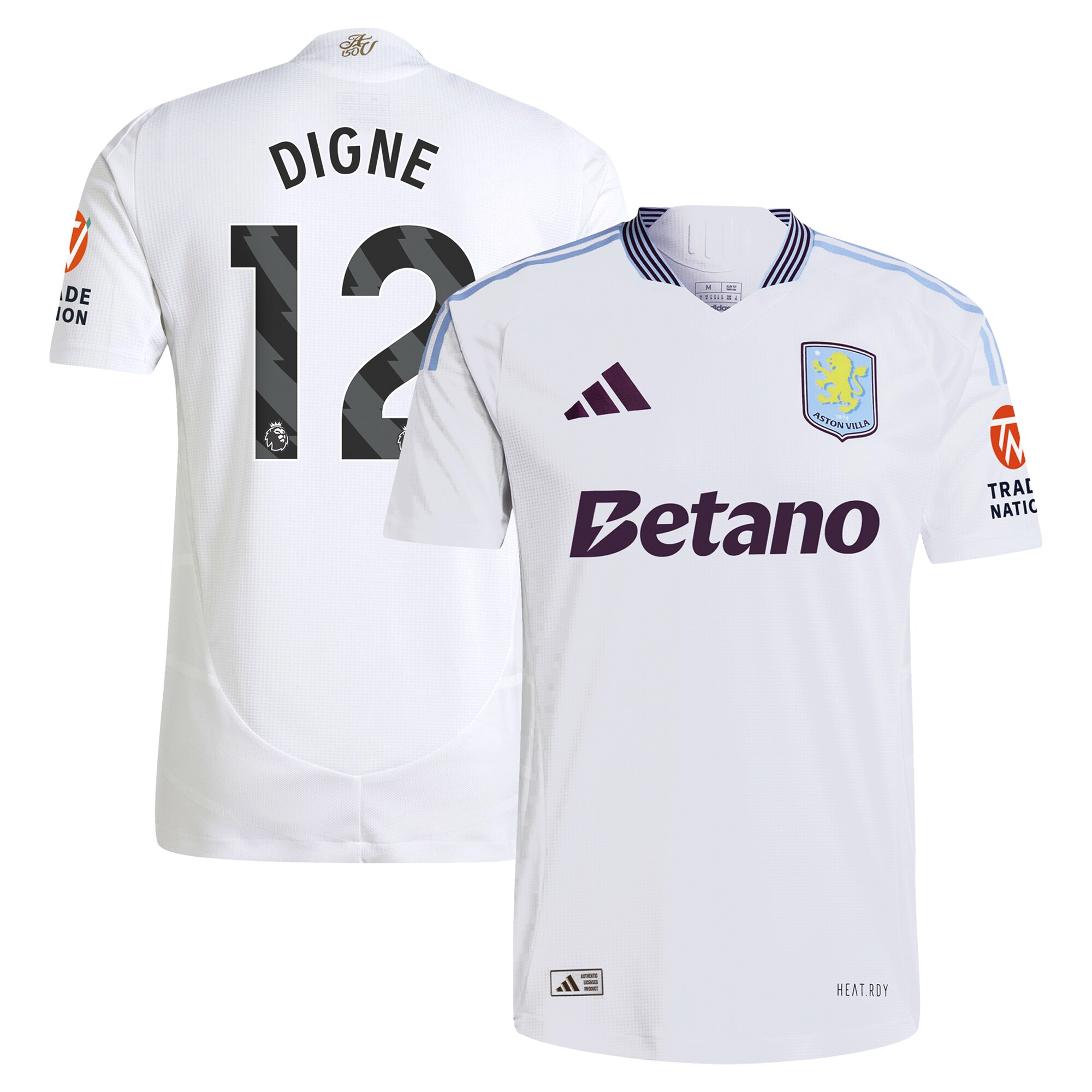 aston villa adidas away authentic shirt 2024-25 with digne 12 printing Collection | AVFC Fan Shop Official Jerseys and Shirts