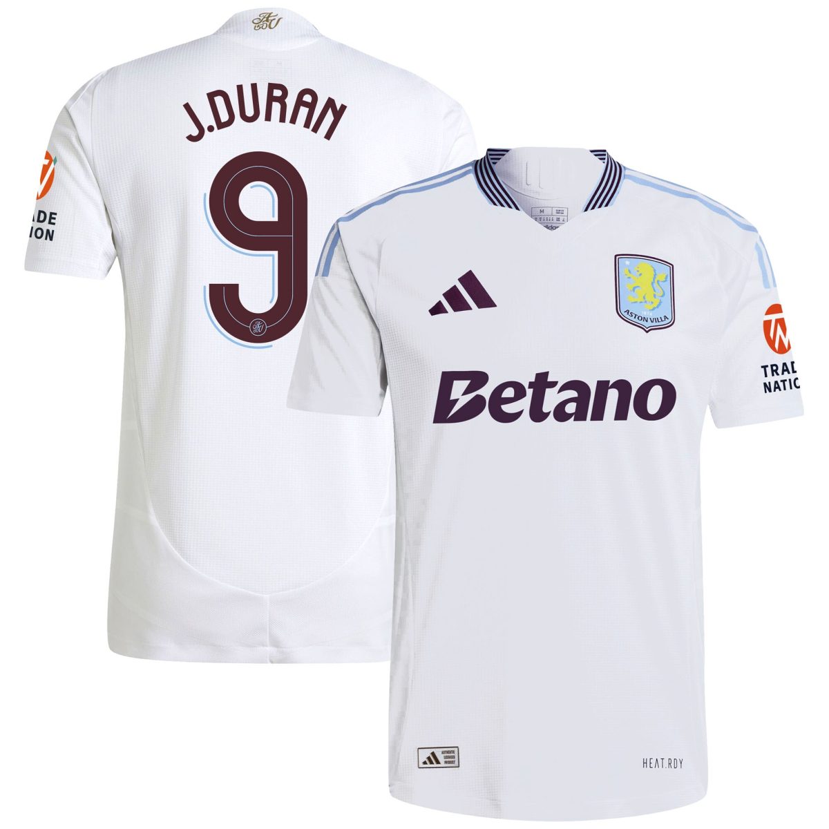 aston villa adidas away authentic shirt 2024-25 with duran 9 cup printing Collection | AVFC Fan Shop Official Jerseys and Shirts