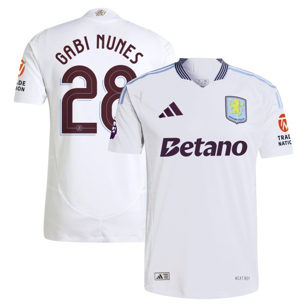 aston villa adidas away authentic shirt 2024-25 with gabi nunes 28 cup printing Collection | AVFC Fan Shop Official Jerseys and Shirts