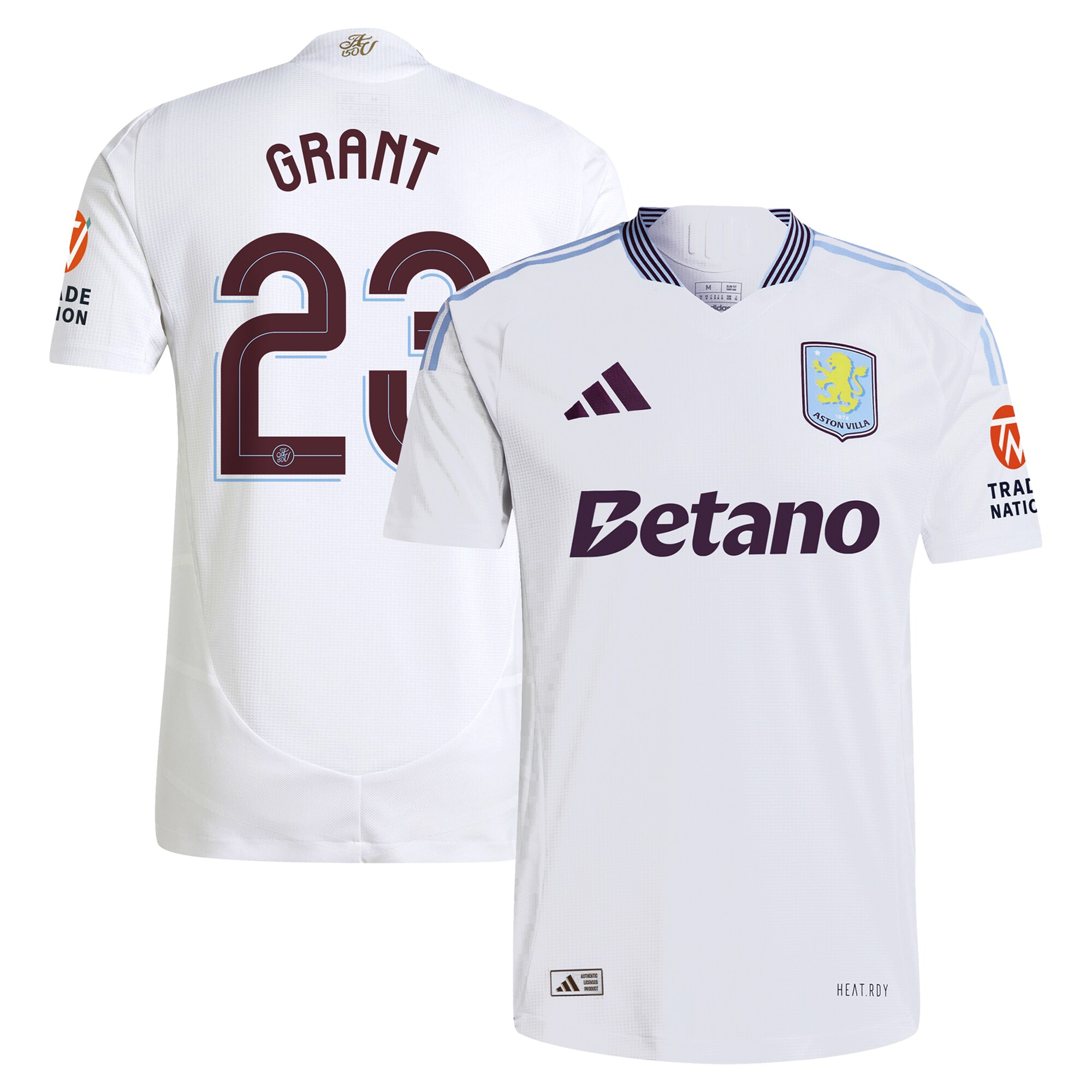 aston villa adidas away authentic shirt 2024-25 with grant 23 cup printing Collection | AVFC Fan Shop Official Jerseys and Shirts