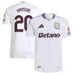 aston villa adidas away authentic shirt 2024-25 with hanson 20 cup printing Collection | AVFC Fan Shop Official Jerseys and Shirts