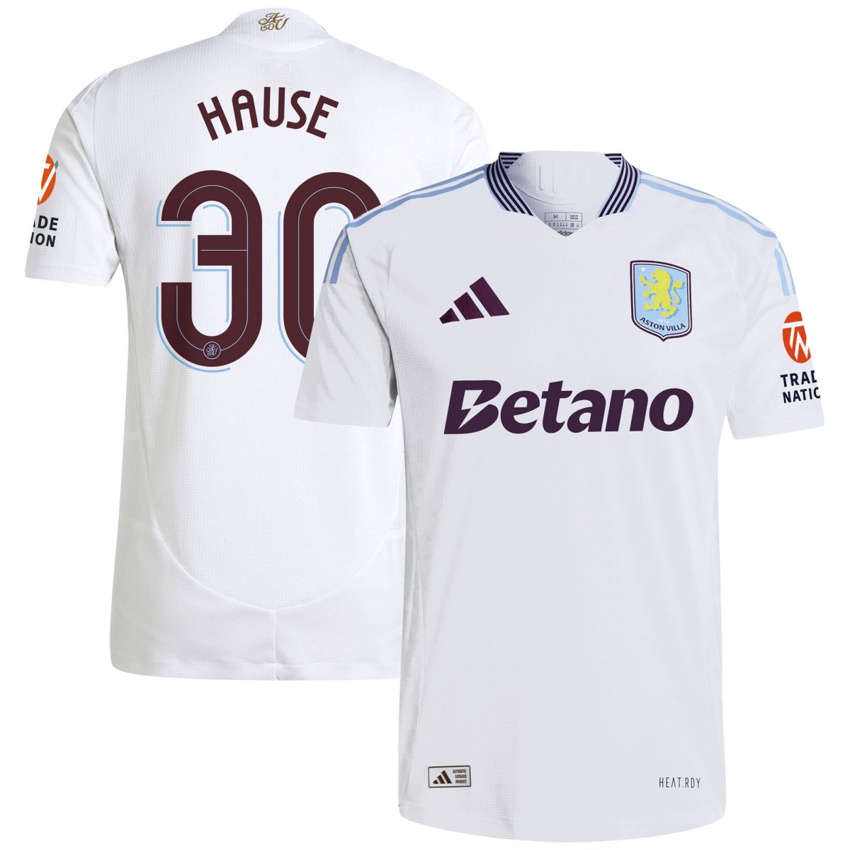 aston villa adidas away authentic shirt 2024-25 with hause 30 cup printing Collection | AVFC Fan Shop Official Jerseys and Shirts