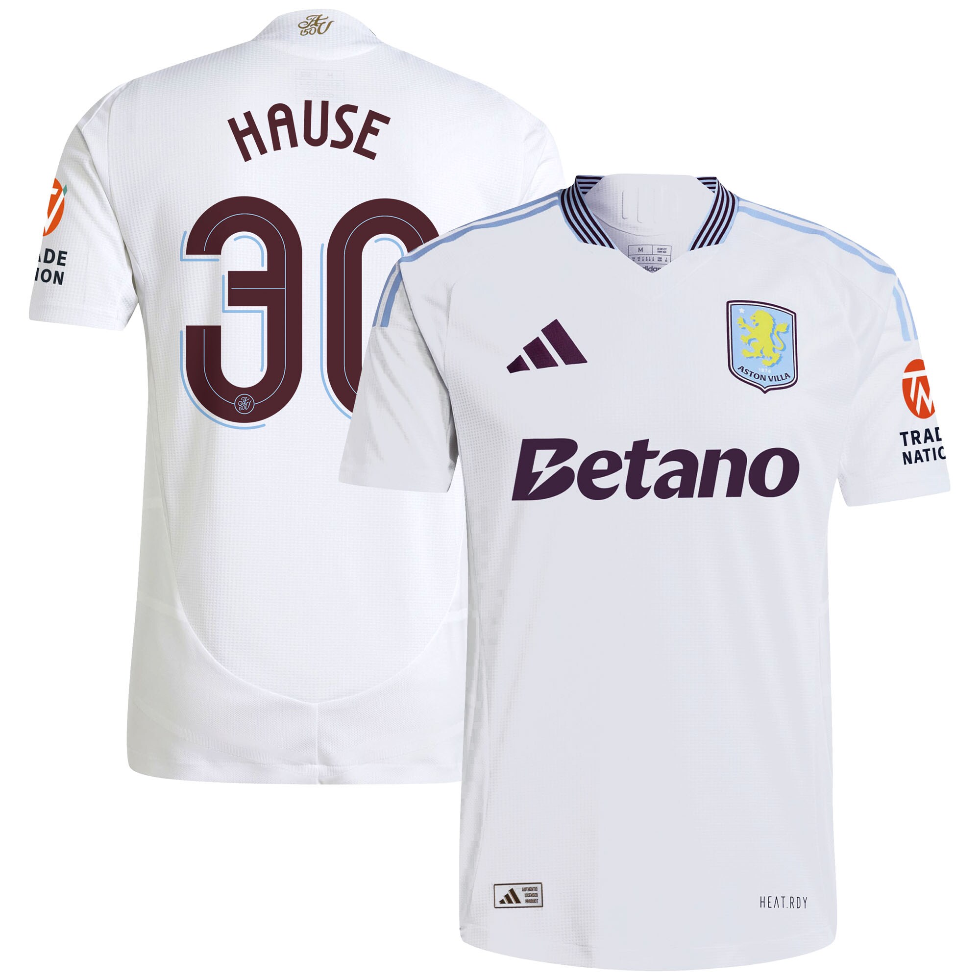 aston villa adidas away authentic shirt 2024-25 with hause 30 cup printing Collection | AVFC Fan Shop Official Jerseys and Shirts