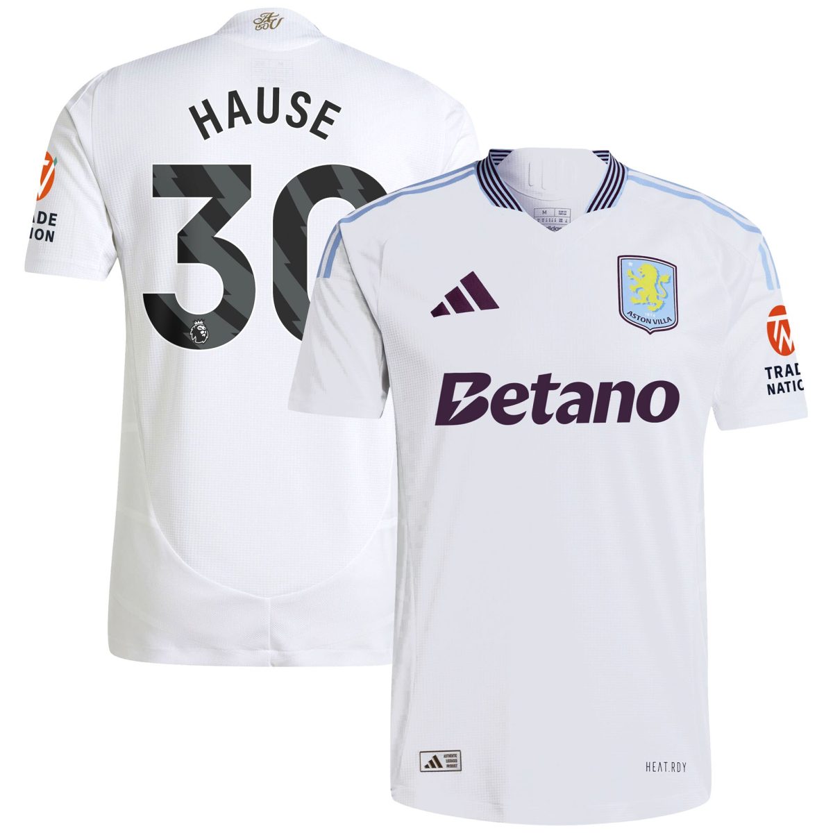 aston villa adidas away authentic shirt 2024-25 with hause 30 printing Collection | AVFC Fan Shop Official Jerseys and Shirts
