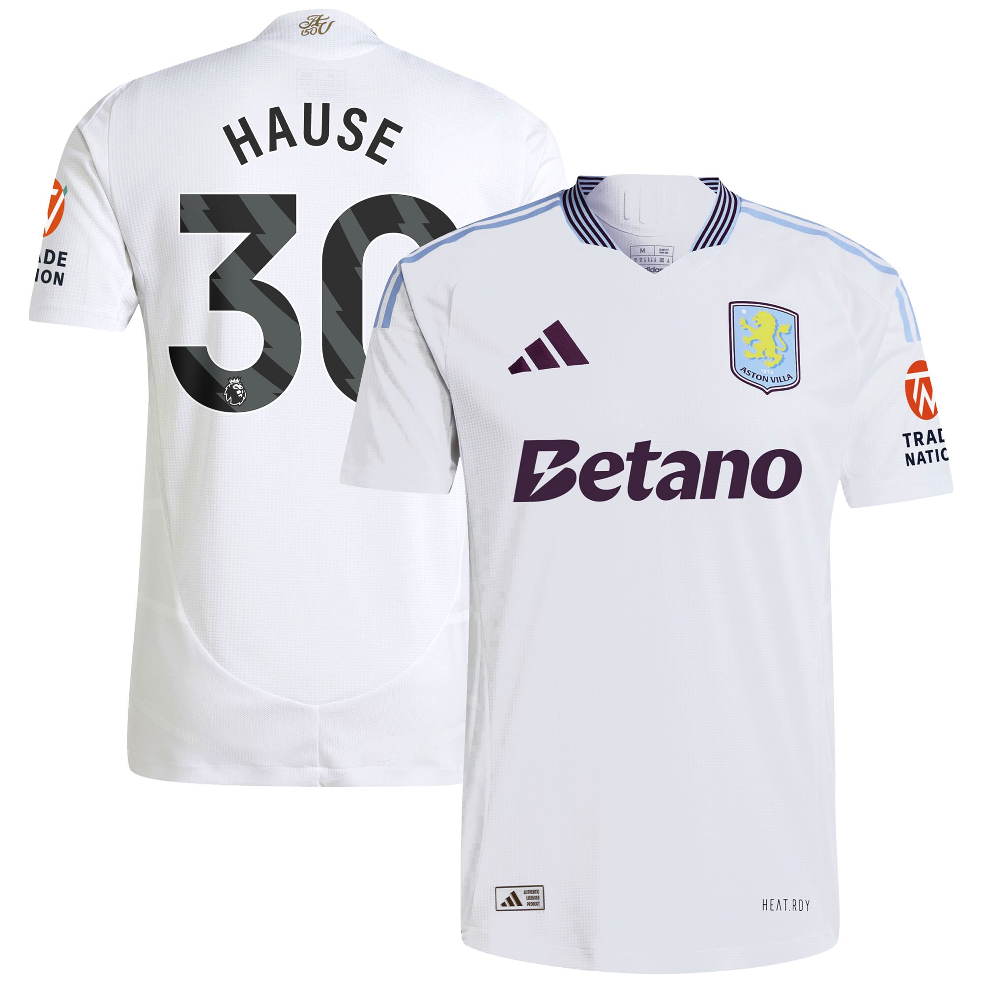 aston villa adidas away authentic shirt 2024-25 with hause 30 printing Collection | AVFC Fan Shop Official Jerseys and Shirts