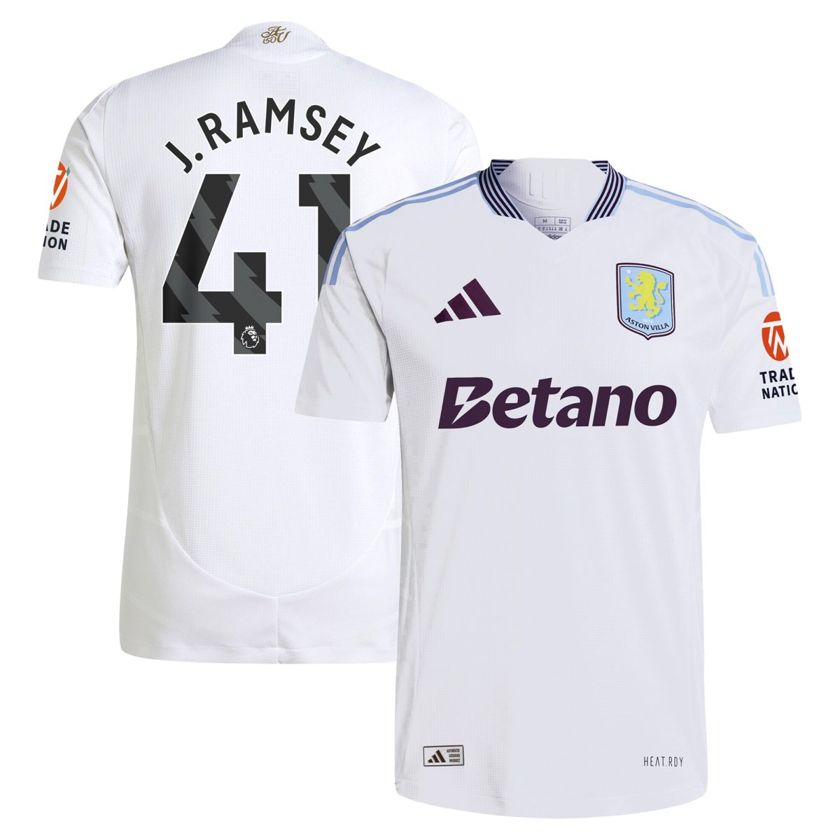 aston villa adidas away authentic shirt 2024-25 with j. ramsey 41 printing Collection | AVFC Fan Shop Official Jerseys and Shirts