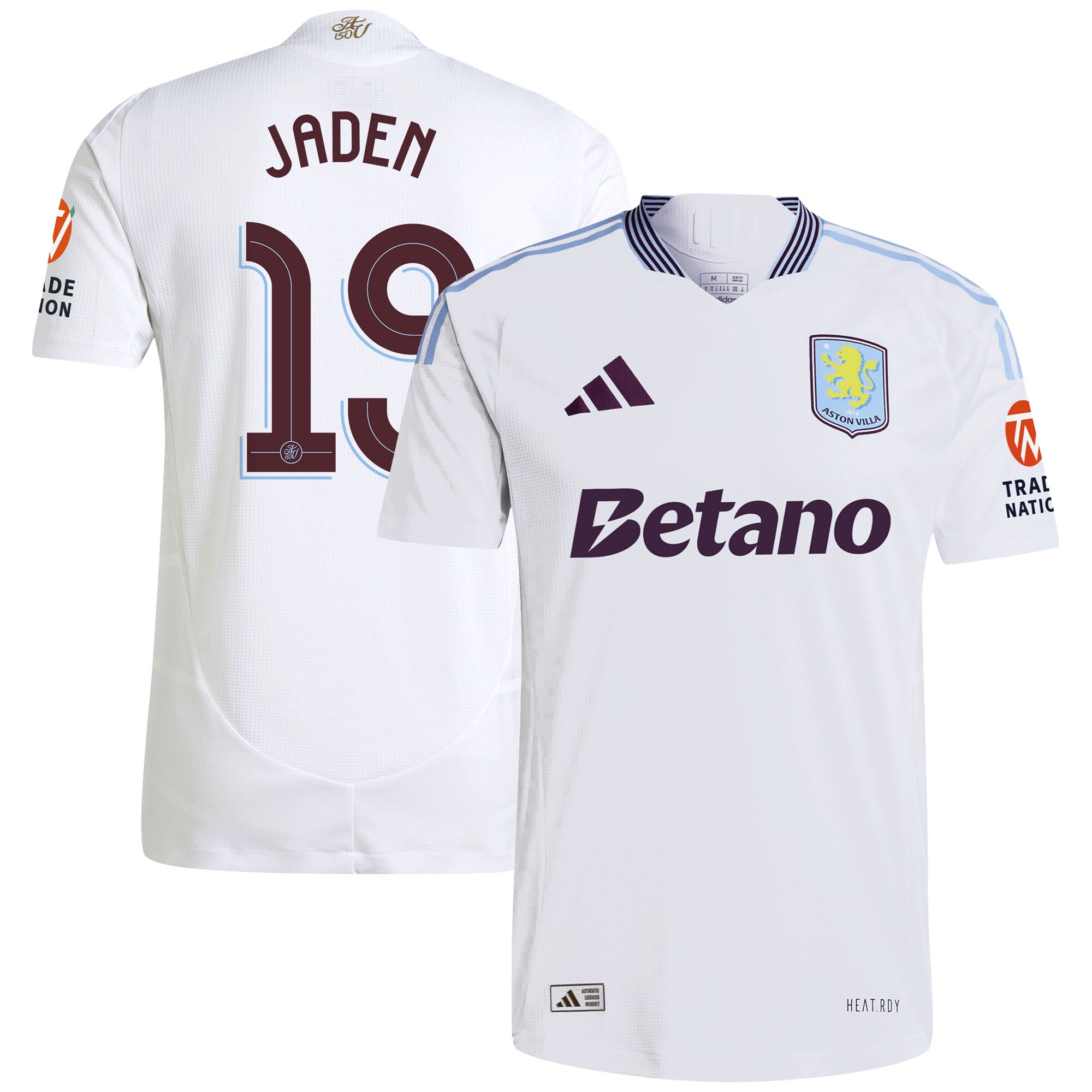 aston villa adidas away authentic shirt 2024-25 with jaden 19 cup printing Collection | AVFC Fan Shop Official Jerseys and Shirts