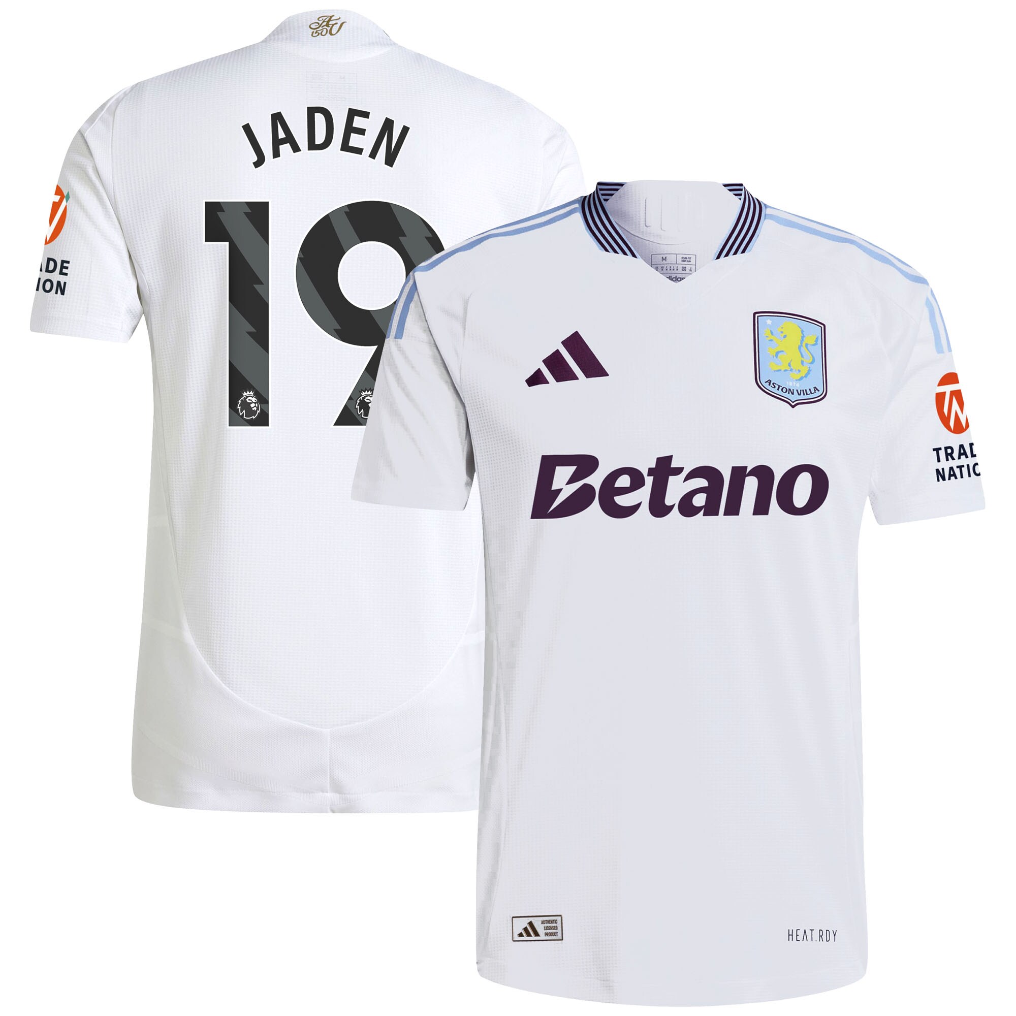 aston villa adidas away authentic shirt 2024-25 with jaden 19 printing Collection | AVFC Fan Shop Official Jerseys and Shirts