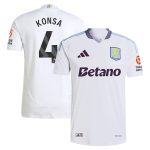 aston villa adidas away authentic shirt 2024-25 with konsa 4 printing Collection | AVFC Fan Shop Official Jerseys and Shirts