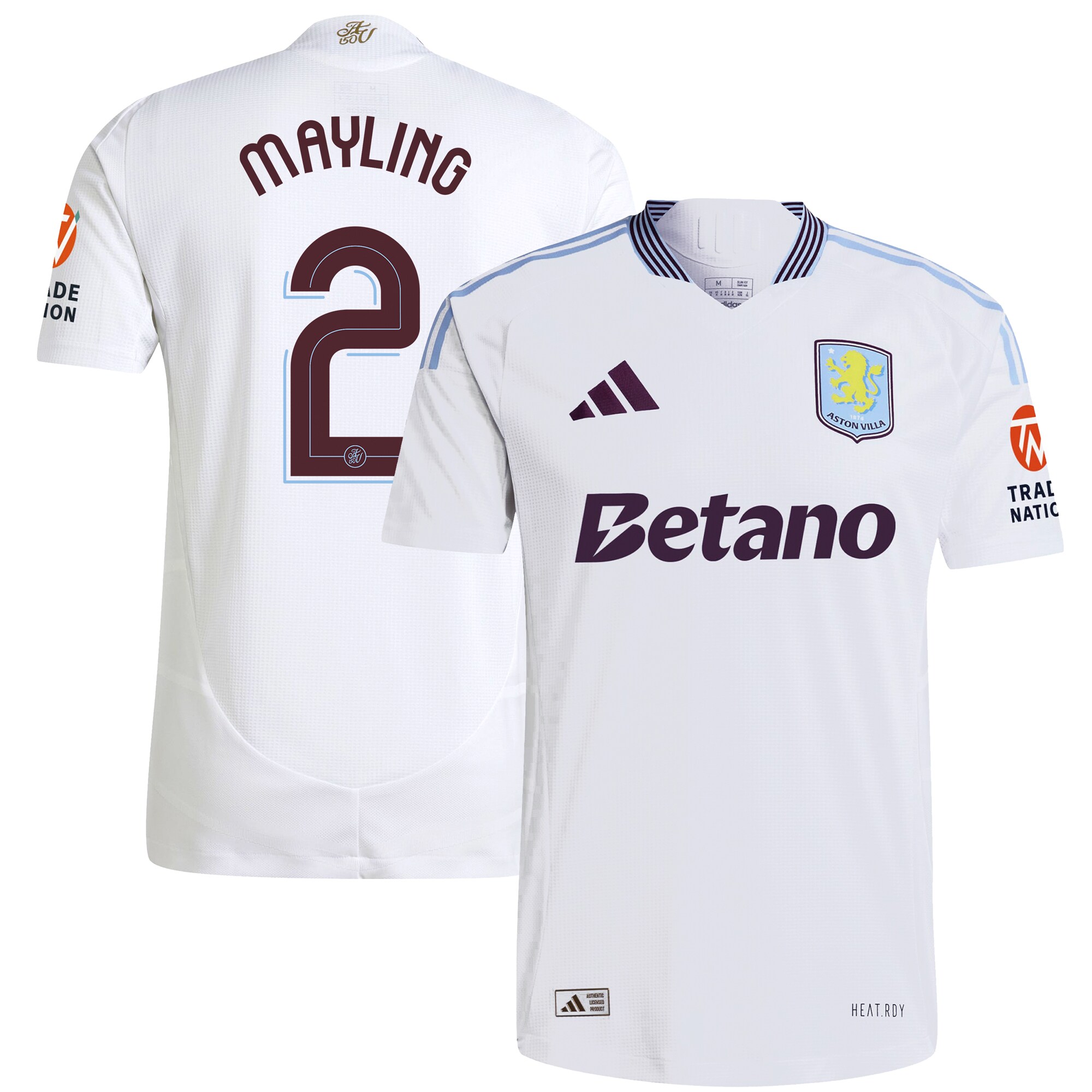 aston villa adidas away authentic shirt 2024-25 with mayling 2 cup printing Collection | AVFC Fan Shop Official Jerseys and Shirts