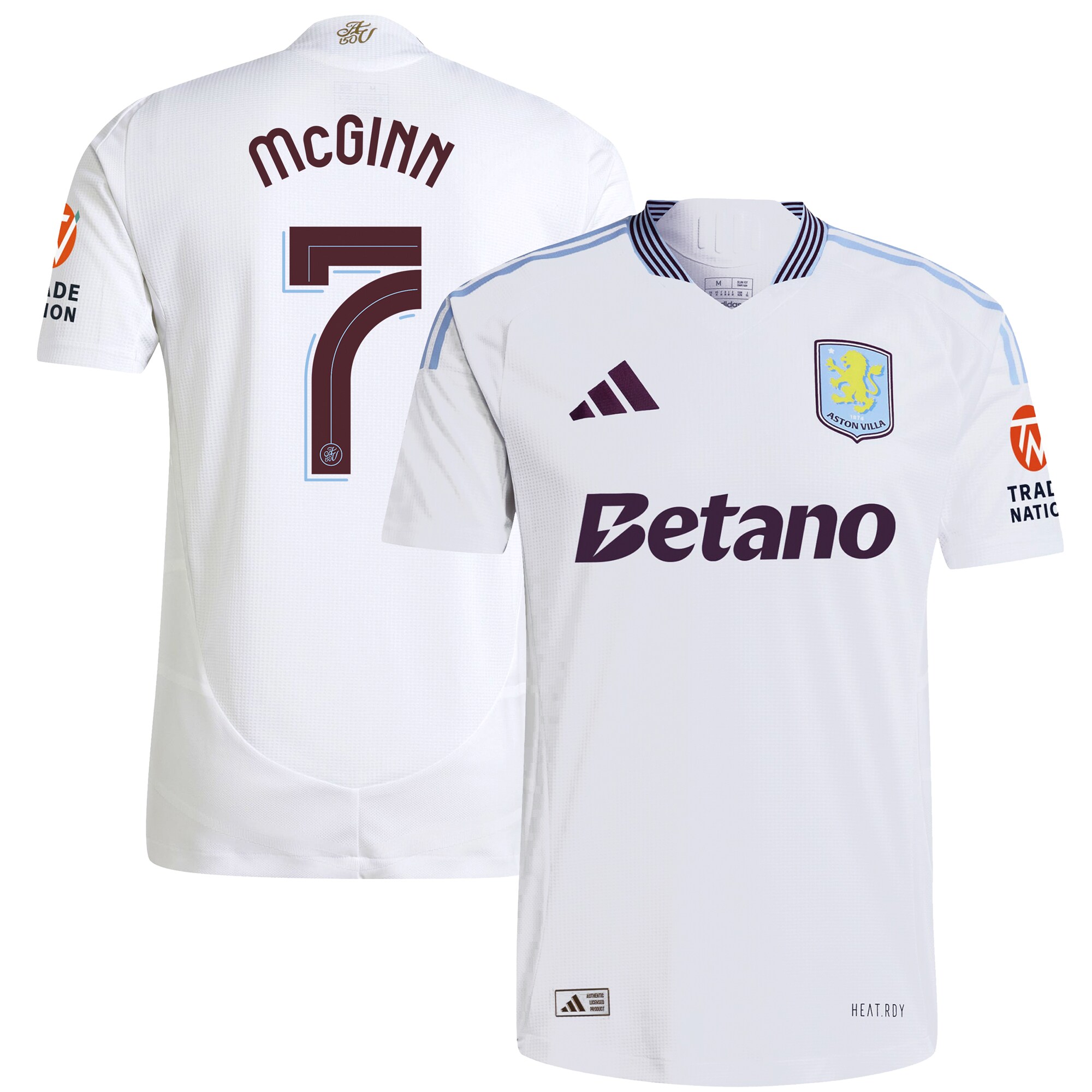 aston villa adidas away authentic shirt 2024-25 with mcginn 7 cup printing Collection | AVFC Fan Shop Official Jerseys and Shirts