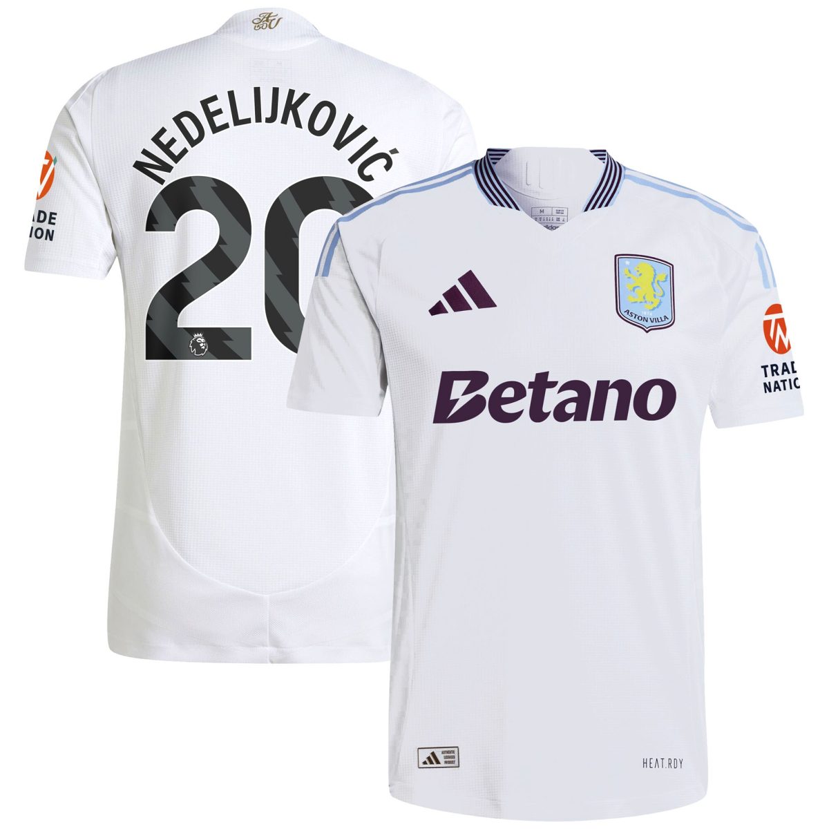 aston villa adidas away authentic shirt 2024-25 with nedeljković 20 printing Collection | AVFC Fan Shop Official Jerseys and Shirts