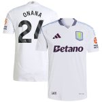 aston villa adidas away authentic shirt 2024-25 with onana 24 printing Collection | AVFC Fan Shop Official Jerseys and Shirts