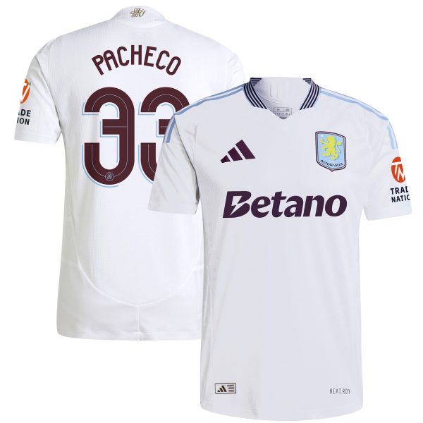 aston villa adidas away authentic shirt 2024-25 with pacheco 33 cup printing Collection | AVFC Fan Shop Official Jerseys and Shirts