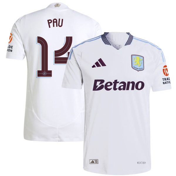 aston villa adidas away authentic shirt 2024-25 with pau 14 cup printing Collection | AVFC Fan Shop Official Jerseys and Shirts