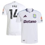 aston villa adidas away authentic shirt 2024-25 with pau 14 printing Collection | AVFC Fan Shop Official Jerseys and Shirts