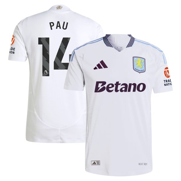 aston villa adidas away authentic shirt 2024-25 with pau 14 printing Collection | AVFC Fan Shop Official Jerseys and Shirts