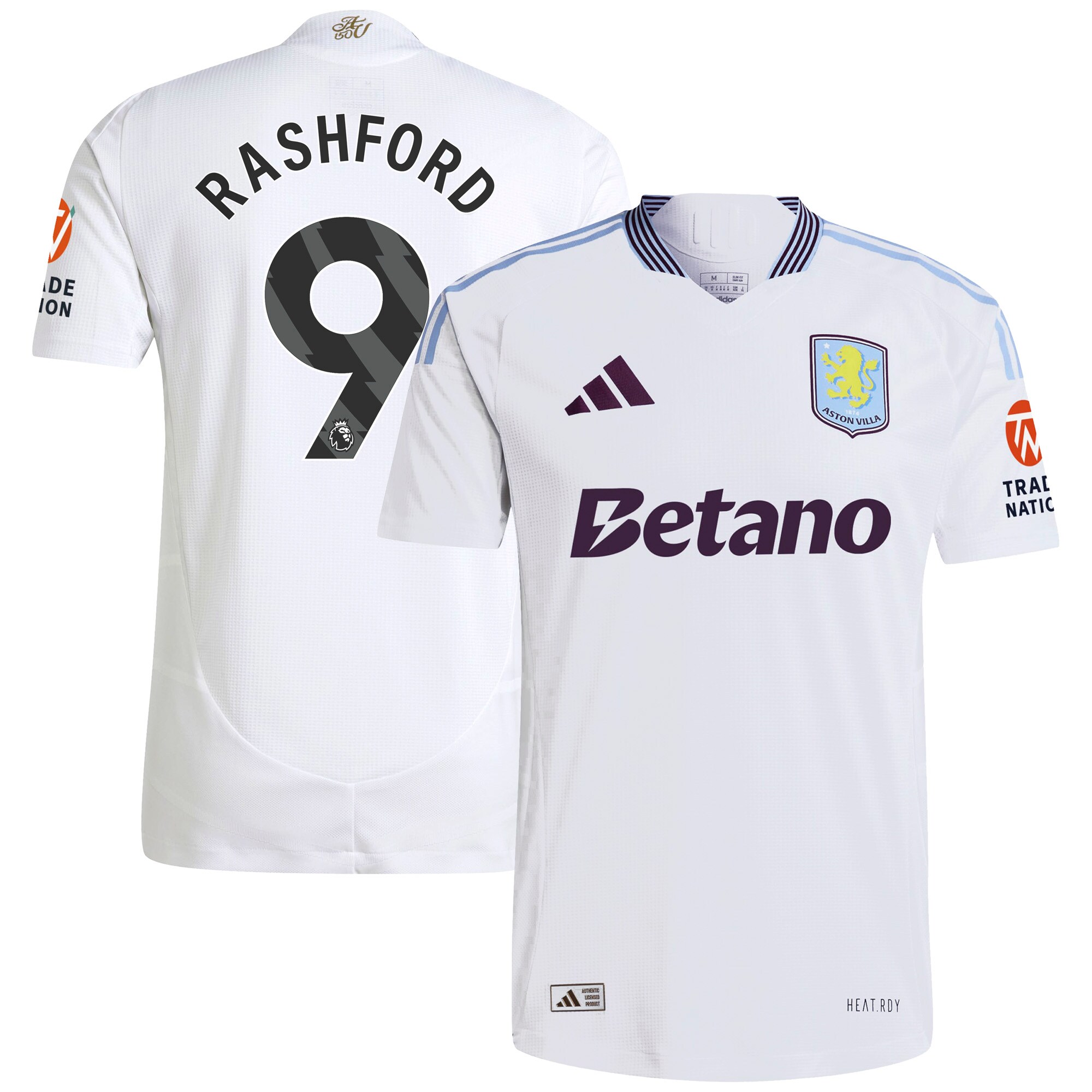 aston villa adidas away authentic shirt 2024-25 with rashford 9 printing Collection | AVFC Fan Shop Official Jerseys and Shirts
