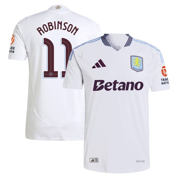 aston villa adidas away authentic shirt 2024-25 with robinson 11 cup printing Collection | AVFC Fan Shop Official Jerseys and Shirts
