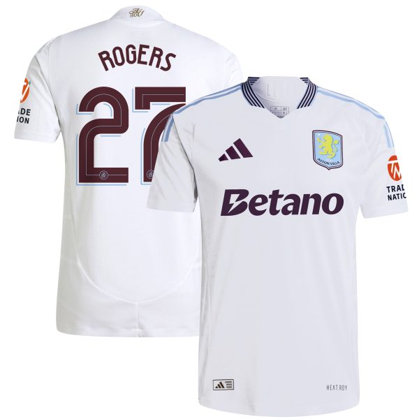 aston villa adidas away authentic shirt 2024-25 with rogers 27 cup printing Collection | AVFC Fan Shop Official Jerseys and Shirts