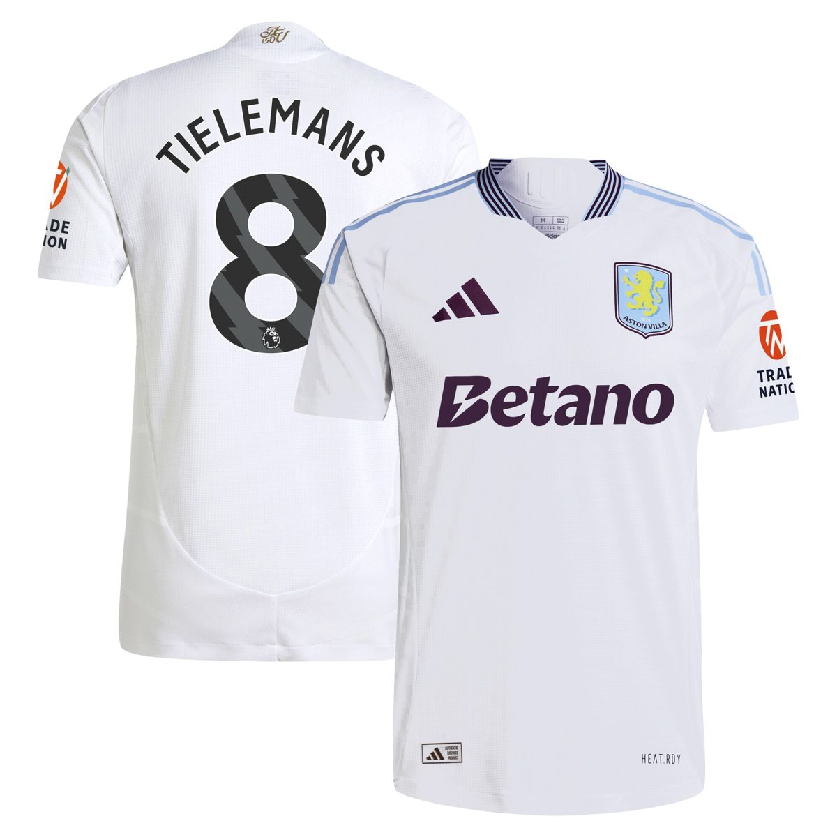 aston villa adidas away authentic shirt 2024-25 with tielemans 8 printing Collection | AVFC Fan Shop Official Jerseys and Shirts