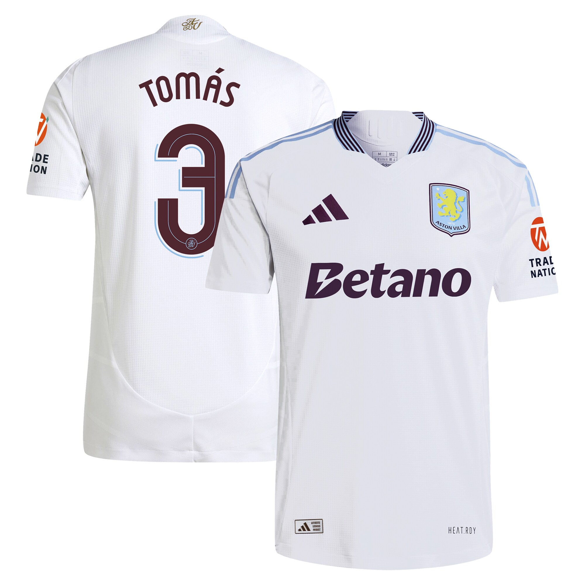 aston villa adidas away authentic shirt 2024-25 with tomás 3 cup printing Collection | AVFC Fan Shop Official Jerseys and Shirts