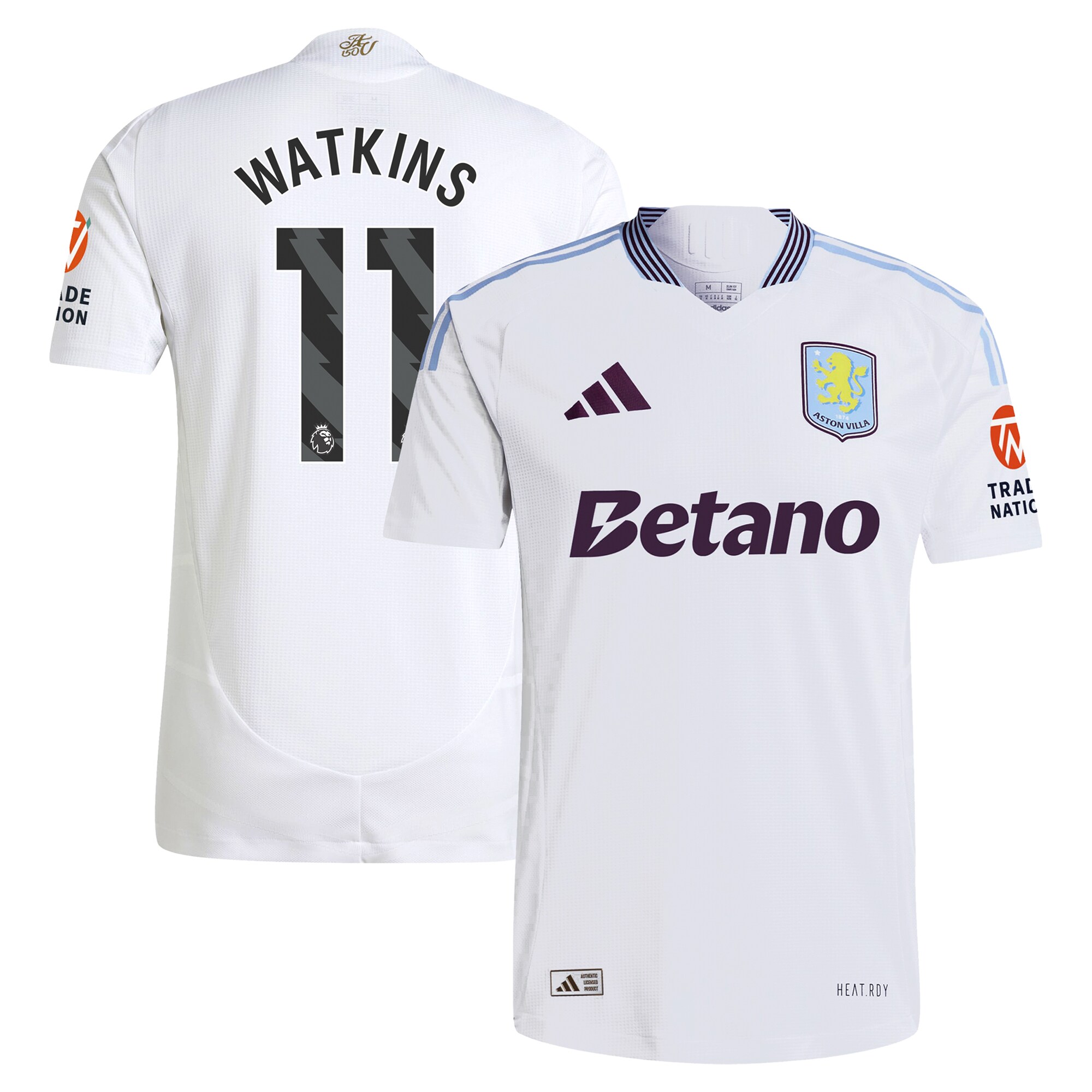 aston villa adidas away authentic shirt 2024-25 with watkins 11 printing Collection | AVFC Fan Shop Official Jerseys and Shirts