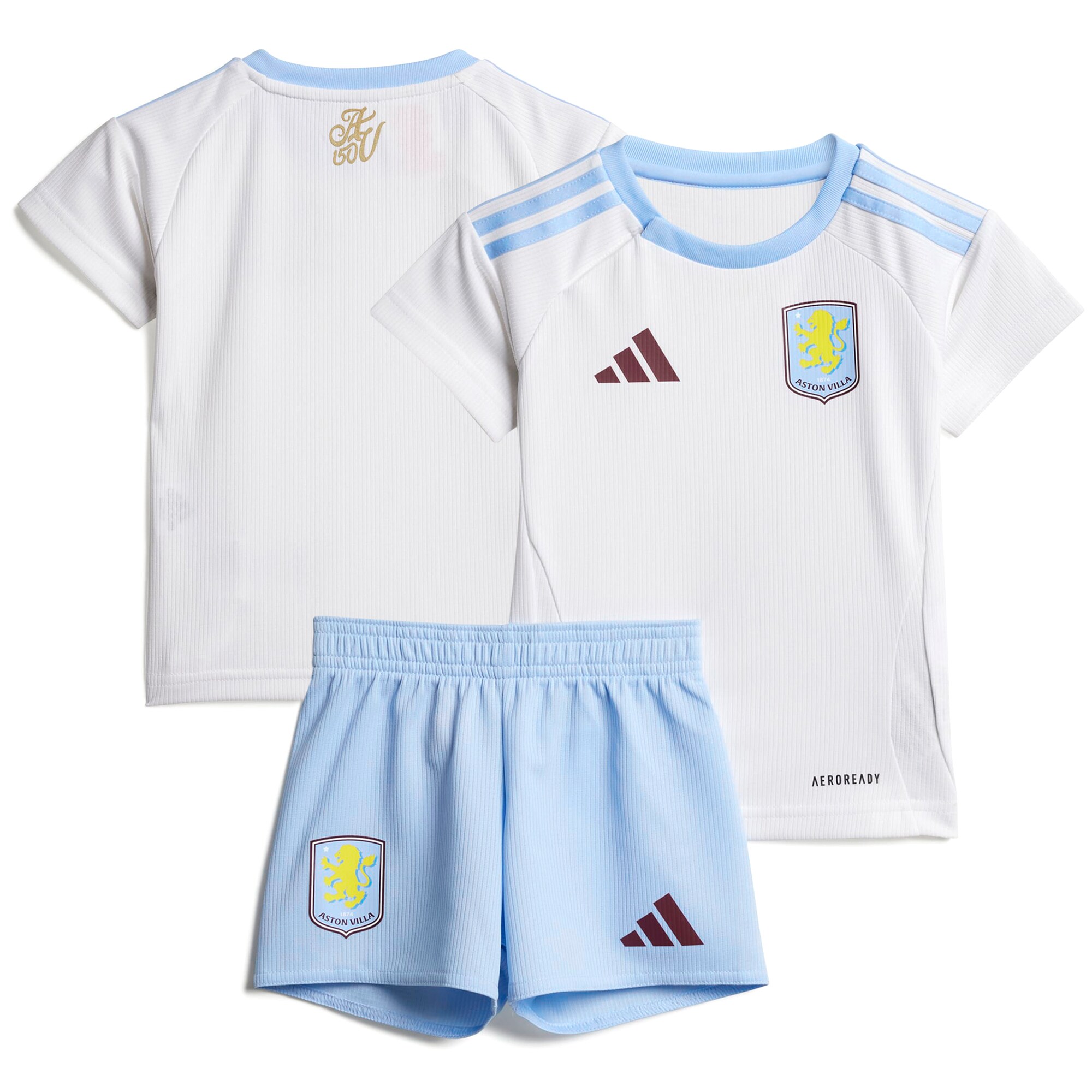 aston villa adidas away baby kit 2024-25 with custom printing Collection | AVFC Fan Shop Official Jerseys and Shirts