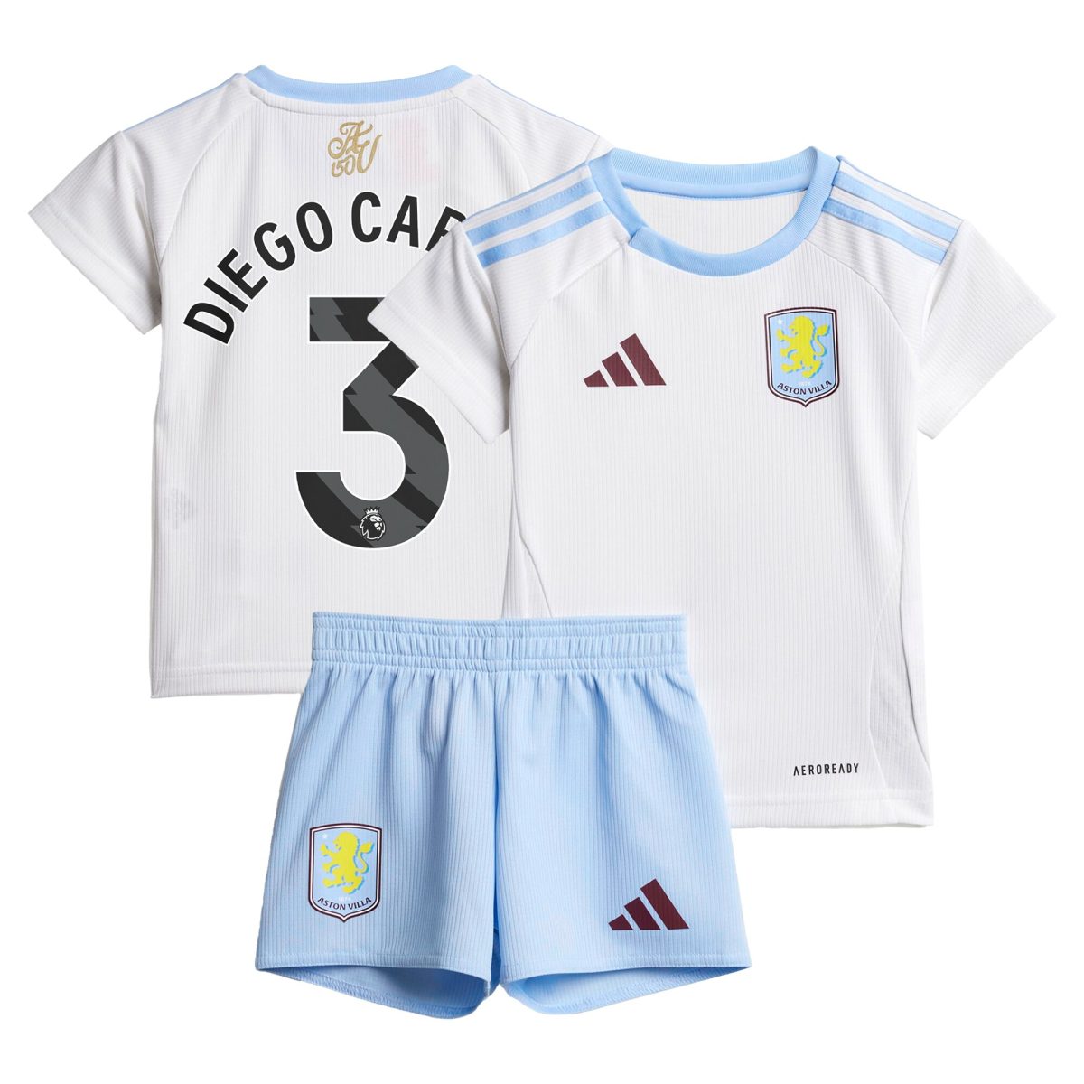 aston villa adidas away baby kit 2024-25 with diego carlos 3 printing Collection | AVFC Fan Shop Official Jerseys and Shirts