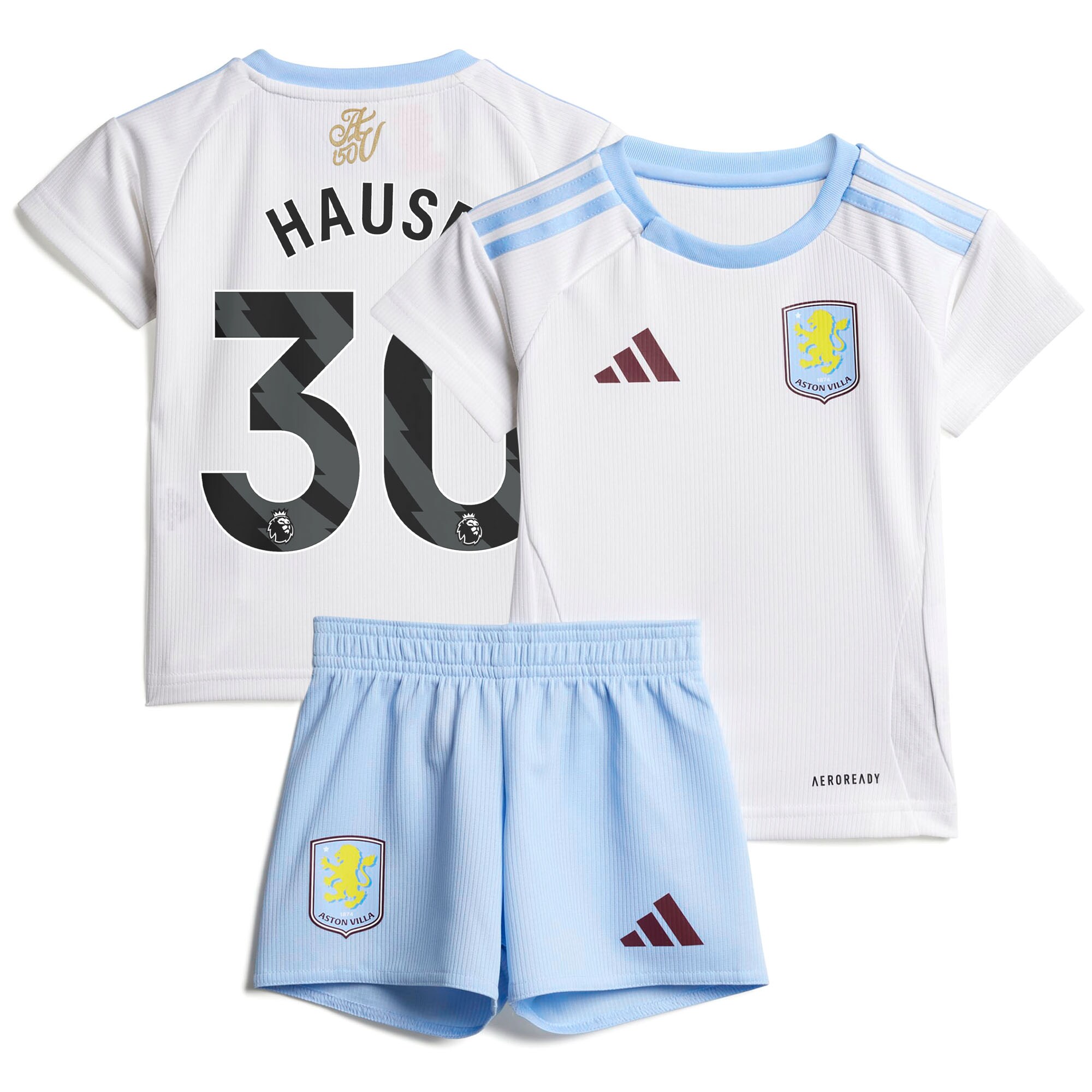 aston villa adidas away baby kit 2024-25 with hause 30 printing Collection | AVFC Fan Shop Official Jerseys and Shirts