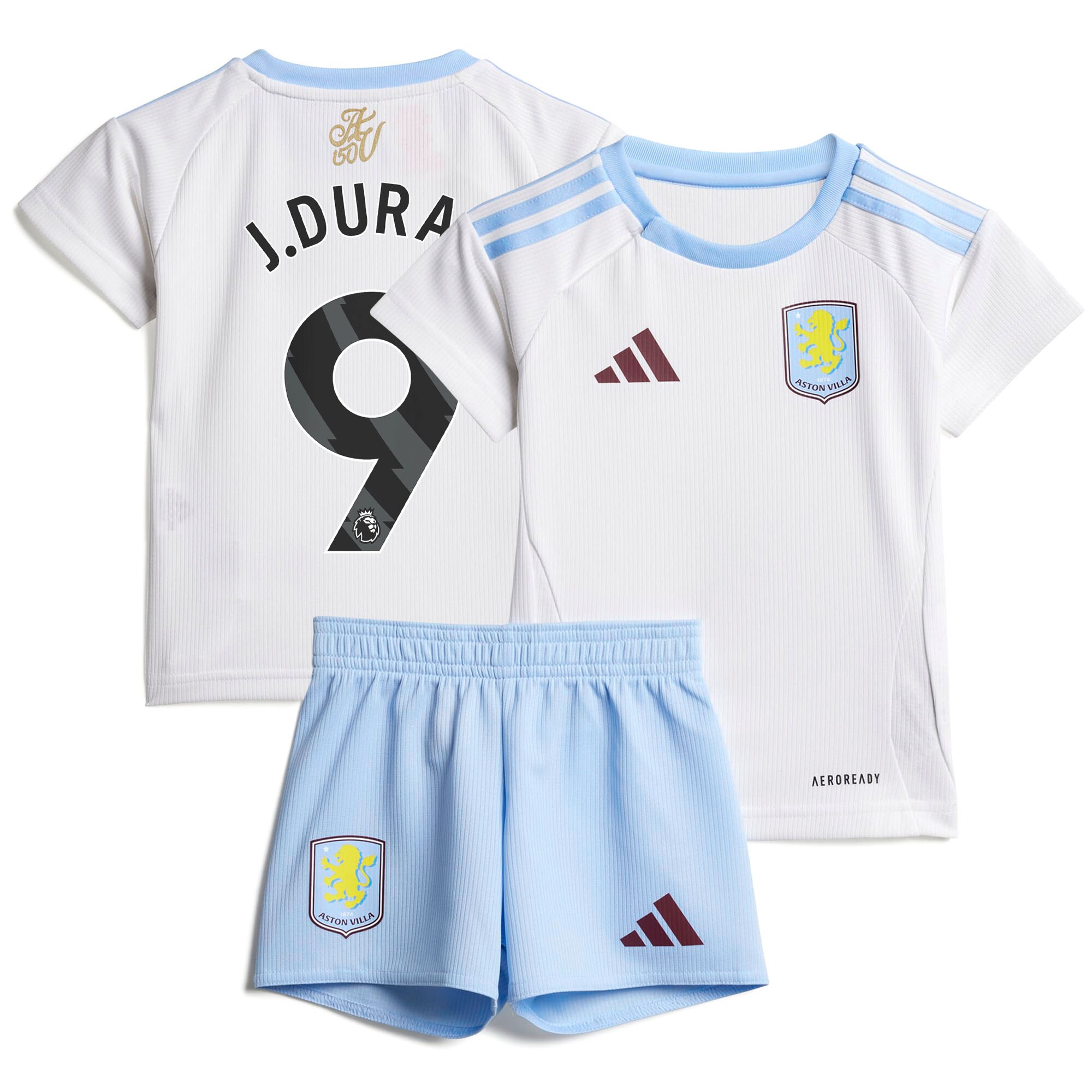 aston villa adidas away baby kit 2024-25 with j.duran 9 printing Collection | AVFC Fan Shop Official Jerseys and Shirts
