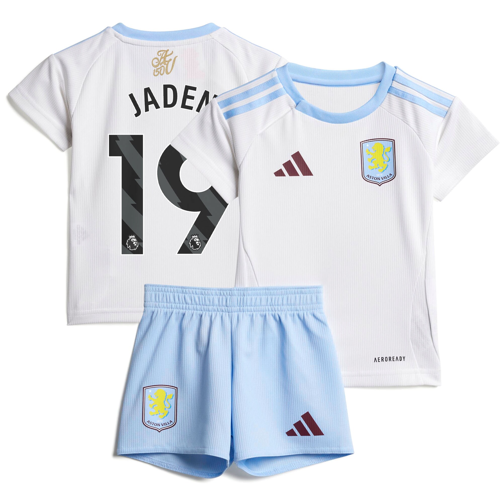 aston villa adidas away baby kit 2024-25 with jaden 19 printing Collection | AVFC Fan Shop Official Jerseys and Shirts