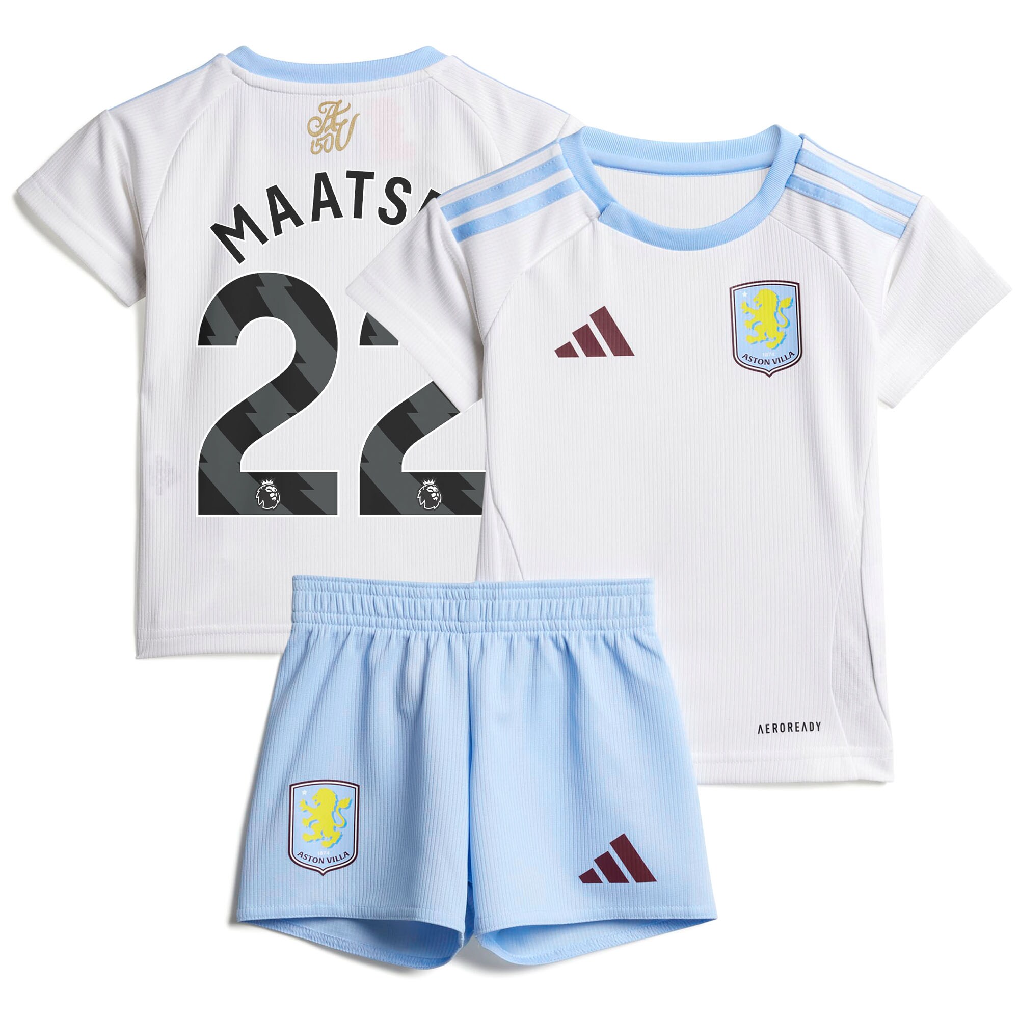 aston villa adidas away baby kit 2024-25 with maatsen 22 printing Collection | AVFC Fan Shop Official Jerseys and Shirts