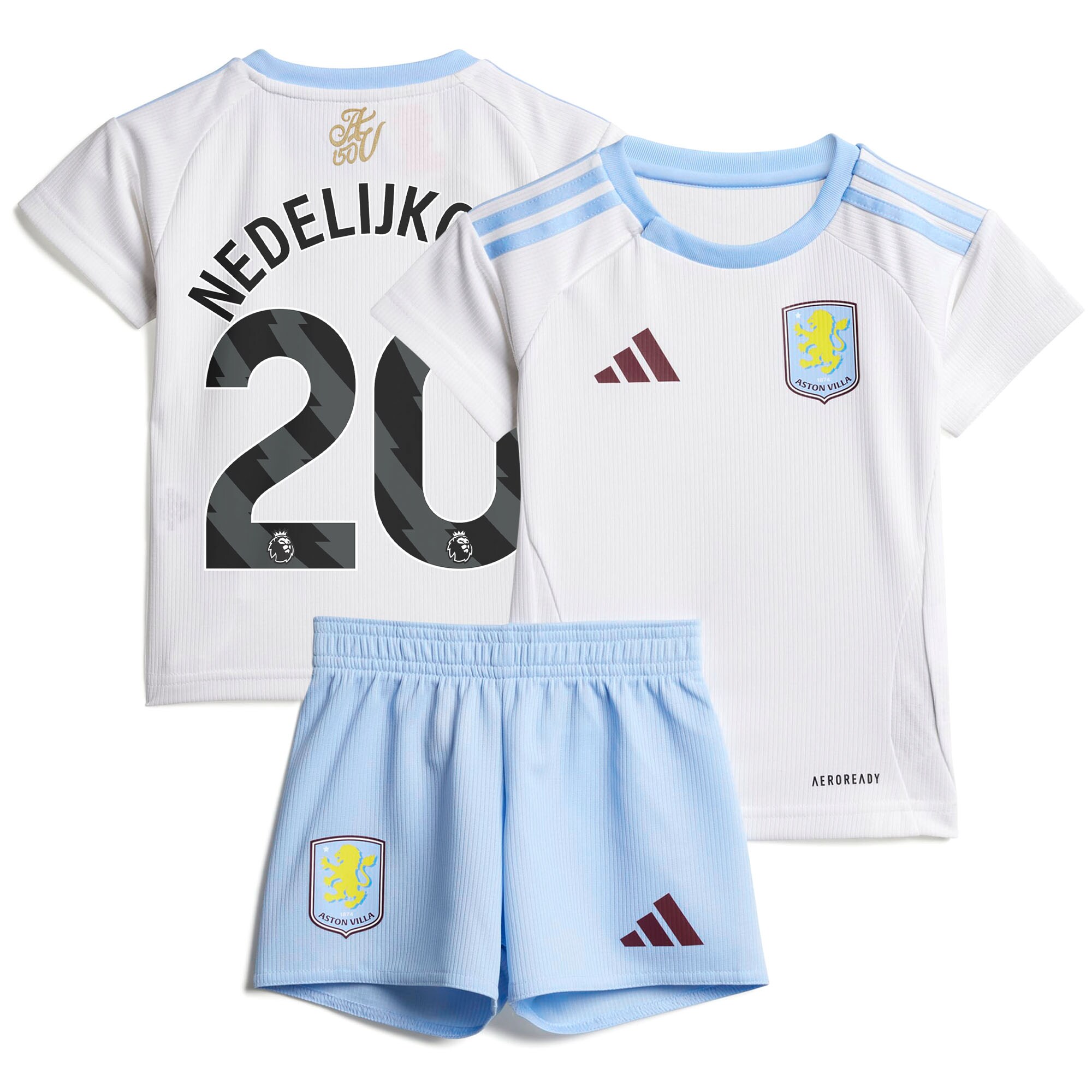 aston villa adidas away baby kit 2024-25 with nedeljković 20 printing Collection | AVFC Fan Shop Official Jerseys and Shirts