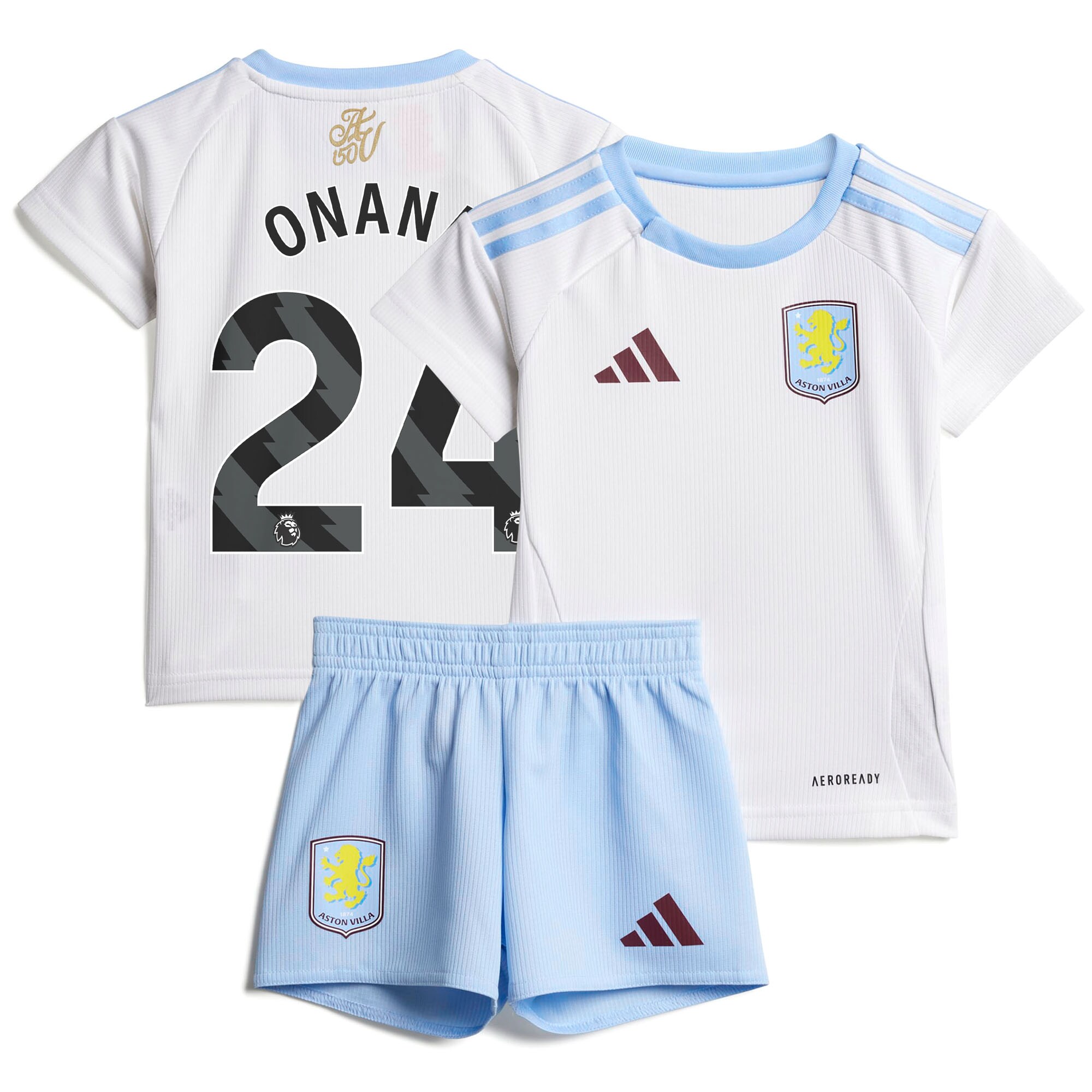aston villa adidas away baby kit 2024-25 with onana 24 printing Collection | AVFC Fan Shop Official Jerseys and Shirts