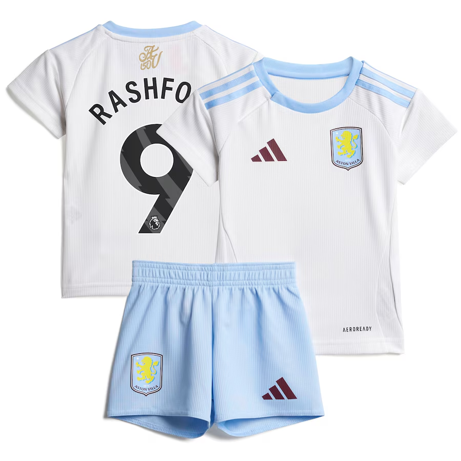 aston villa adidas away baby kit 2024-25 with rashford 9 printing Collection | AVFC Fan Shop Official Jerseys and Shirts