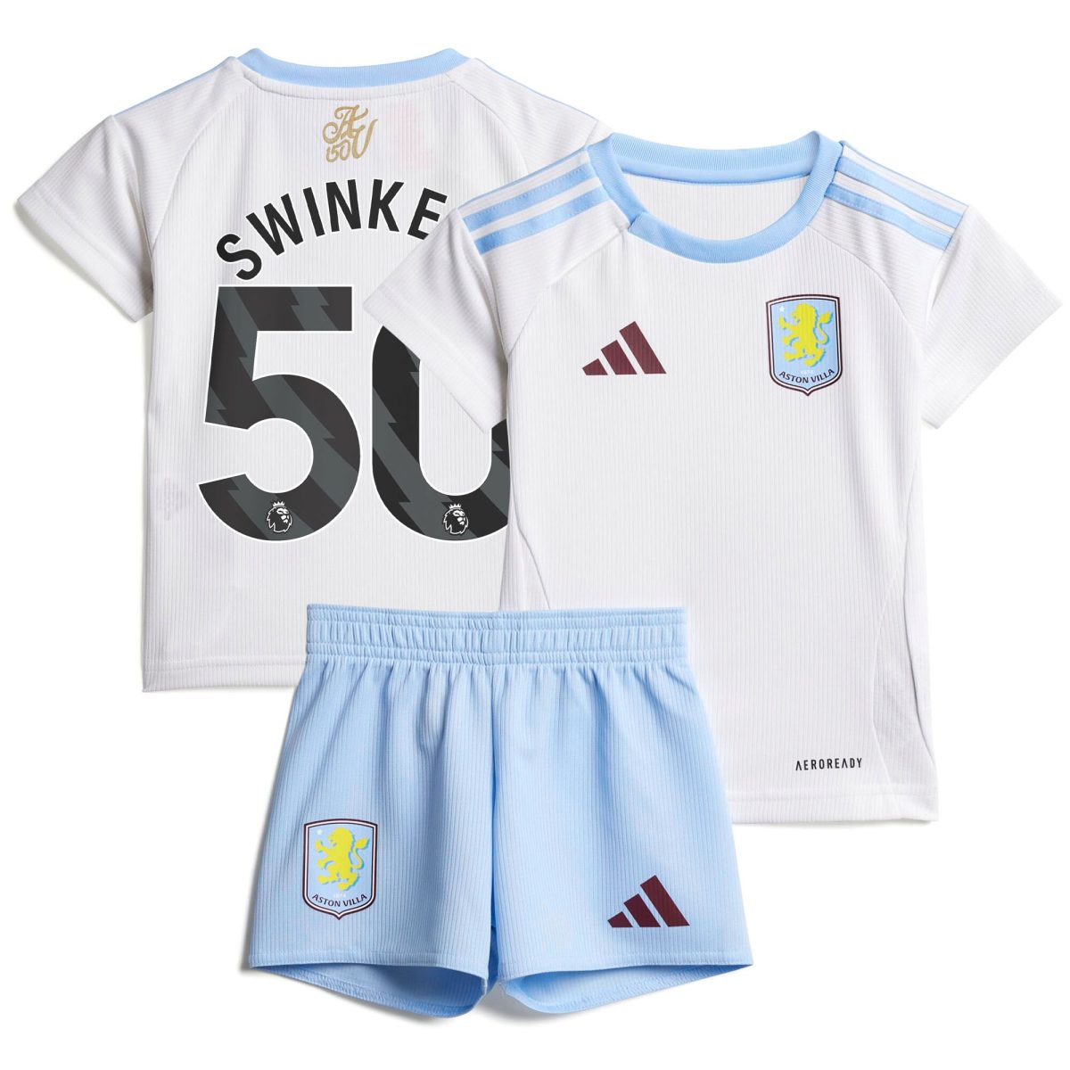 aston villa adidas away baby kit 2024-25 with swinkels 50 printing Collection | AVFC Fan Shop Official Jerseys and Shirts