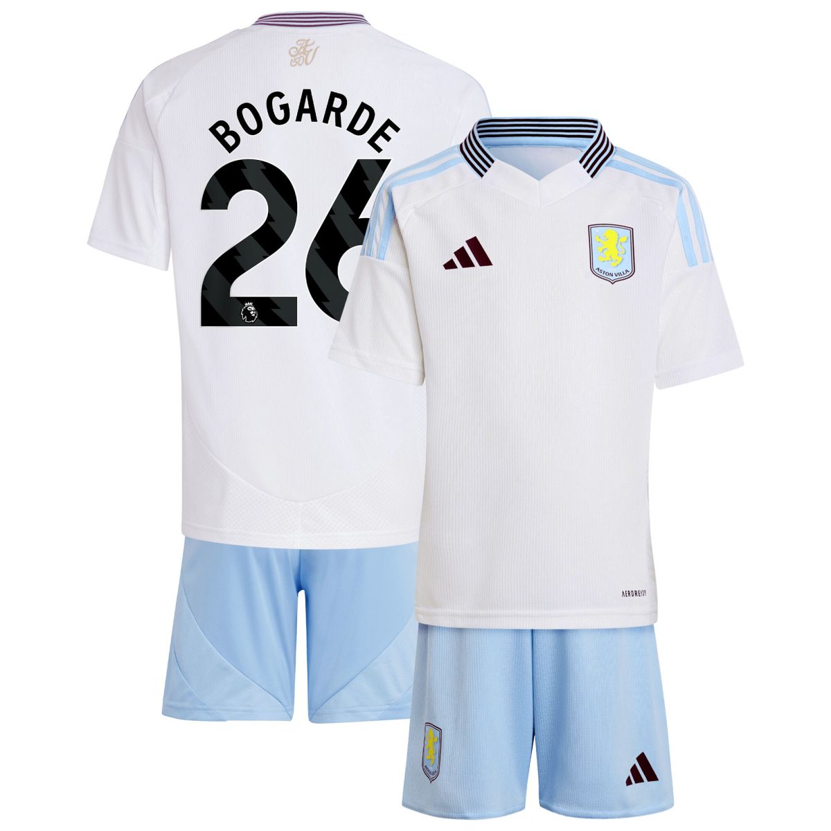 aston villa adidas away mini kit 2024-25 with bogarde 26 printing Collection | AVFC Fan Shop Official Jerseys and Shirts