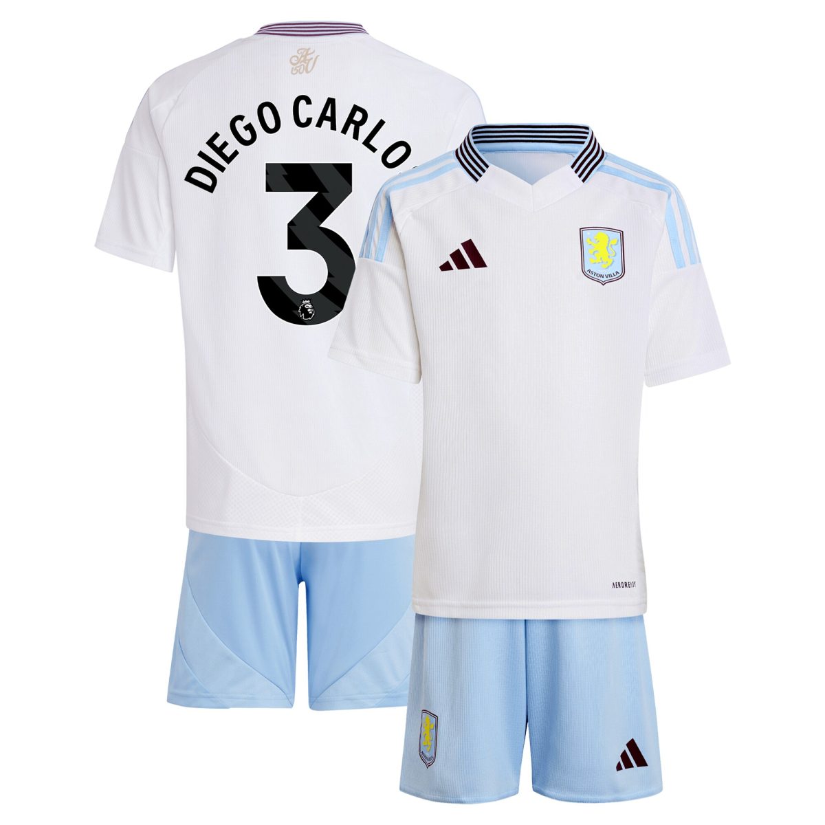aston villa adidas away mini kit 2024-25 with diego carlos 3 printing Collection | AVFC Fan Shop Official Jerseys and Shirts