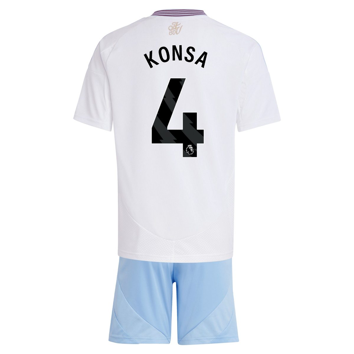 aston villa adidas away mini kit 2024-25 with konsa 4 printing Collection | AVFC Fan Shop Official Jerseys and Shirts