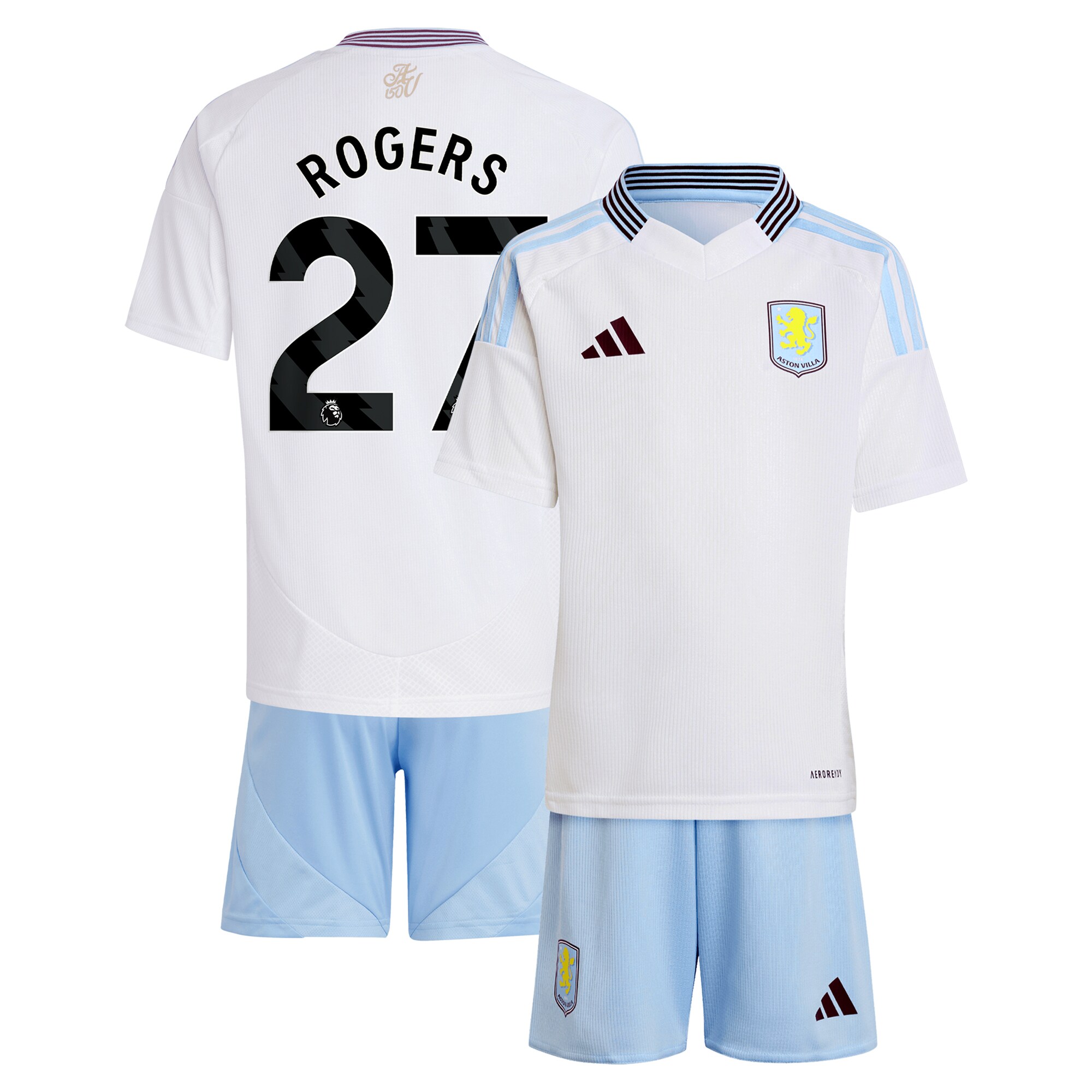 aston villa adidas away mini kit 2024-25 with rogers 27 printing Collection | AVFC Fan Shop Official Jerseys and Shirts